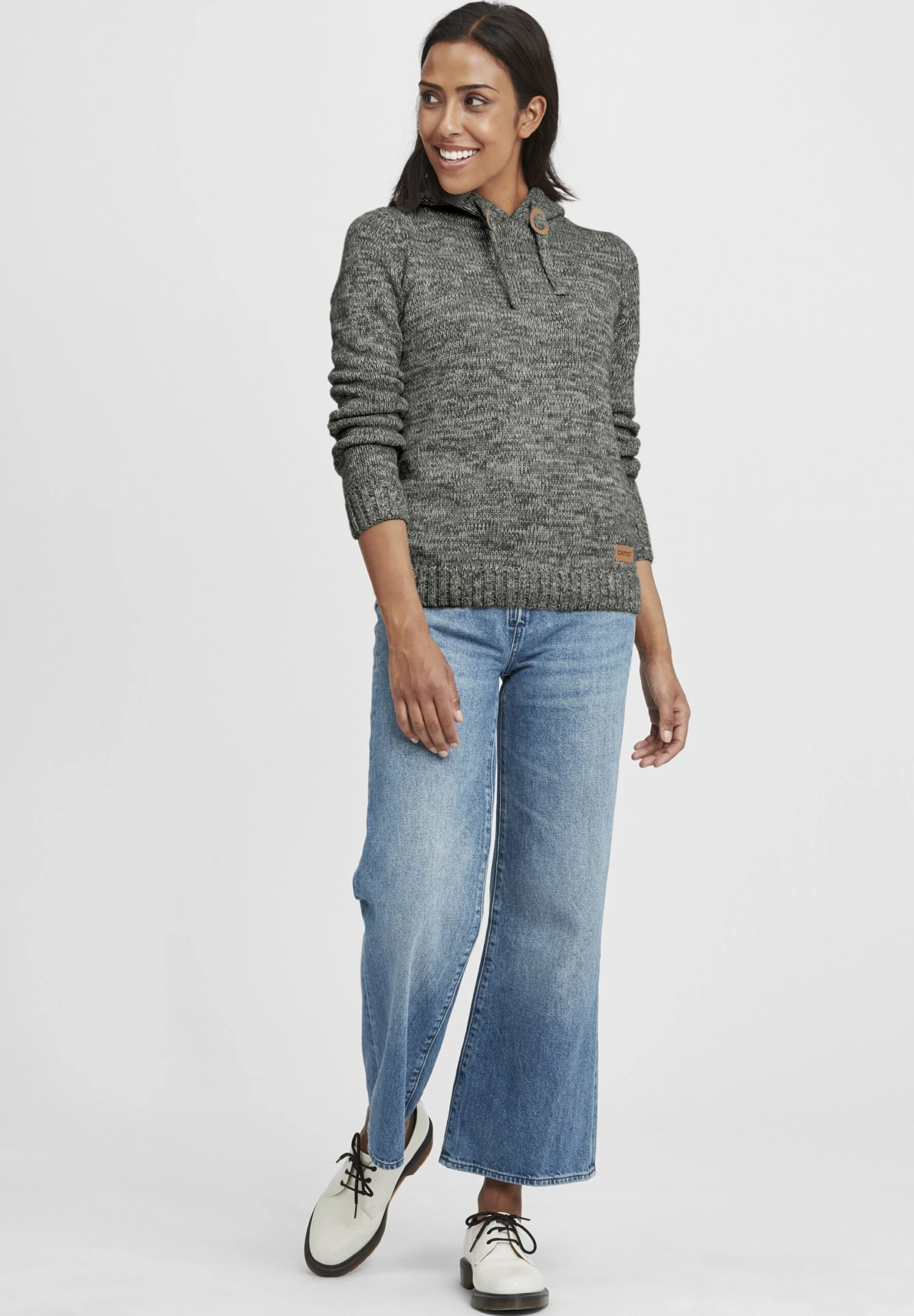 OXMO Oxphilla - Jersey De Punto - Dark Grey 2 OXMO Oxphilla - Jersey De Punto - Dark Grey - Imagen 2