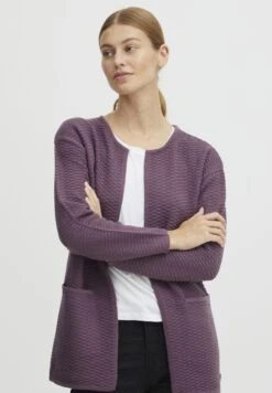 OXMO Oxmiline - Chaqueta De Punto - Grape Jam