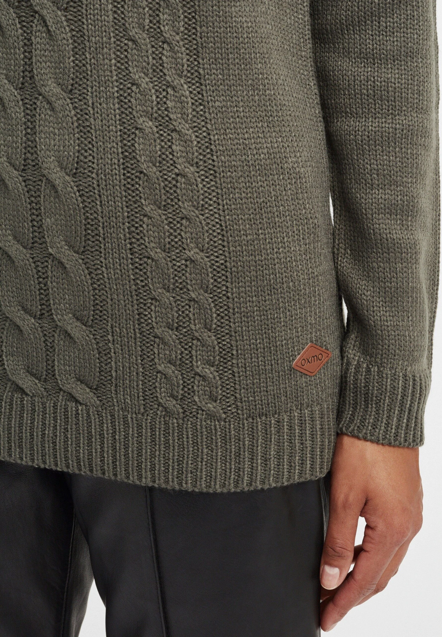 OXMO Oxcable - Jersey Con Capucha - Dark Grey 5 OXMO Oxcable - Jersey Con Capucha - Dark Grey - Imagen 5