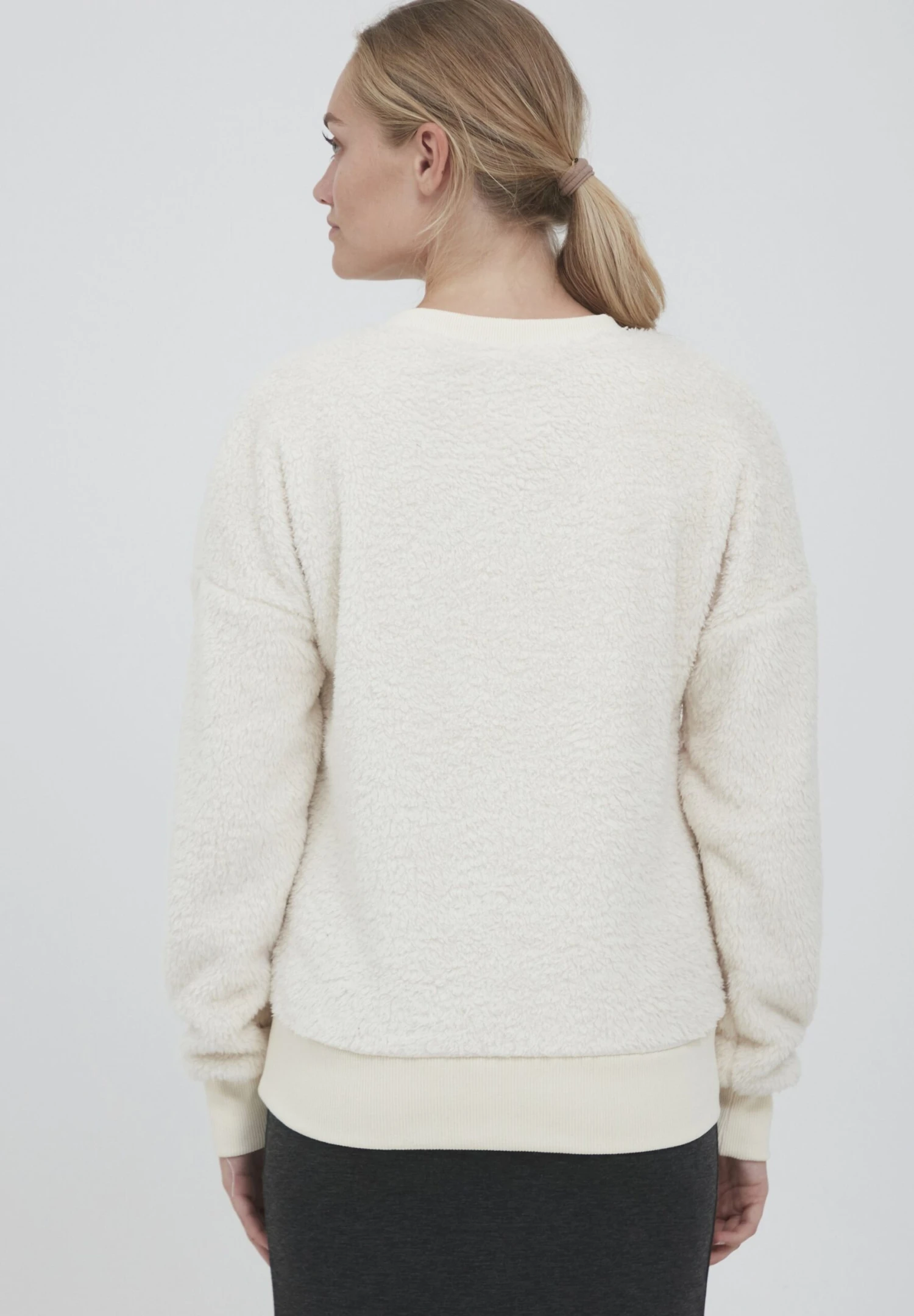 OXMO Oxannica - Jersey De Punto - Cloud Dancer 3 OXMO Oxannica - Jersey De Punto - Cloud Dancer - Imagen 3