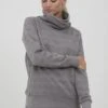 OXMO Oxvernita - Sudadera - Medium Grey Melange