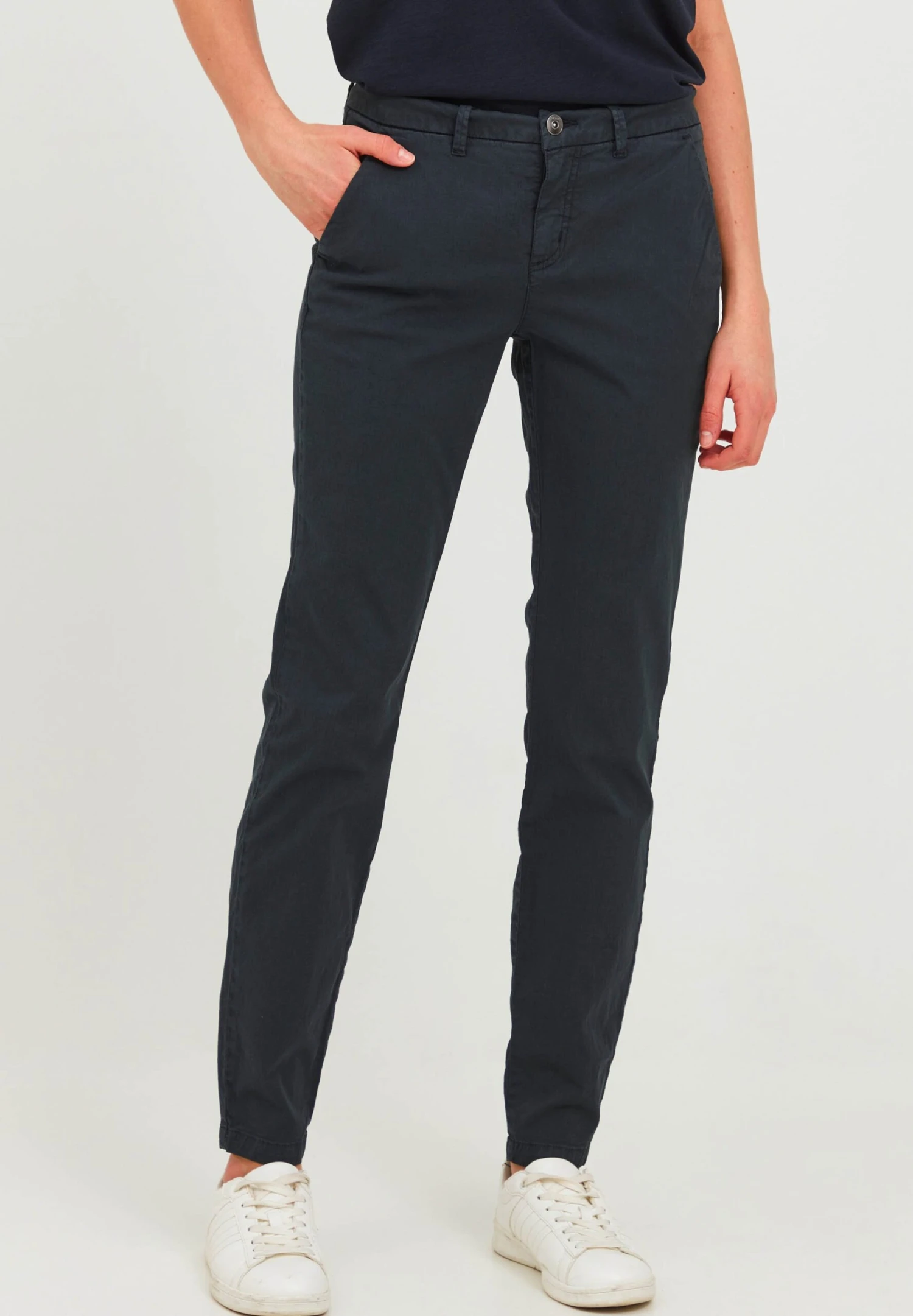 OXMO Chilli - Pantalones Chinos - Ebony 1 OXMO Chilli - Pantalones Chinos - Ebony