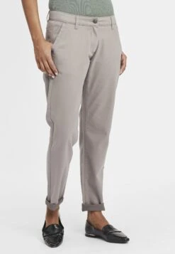 OXMO Oxdoneta - Pantalones Chinos - Mid Grey