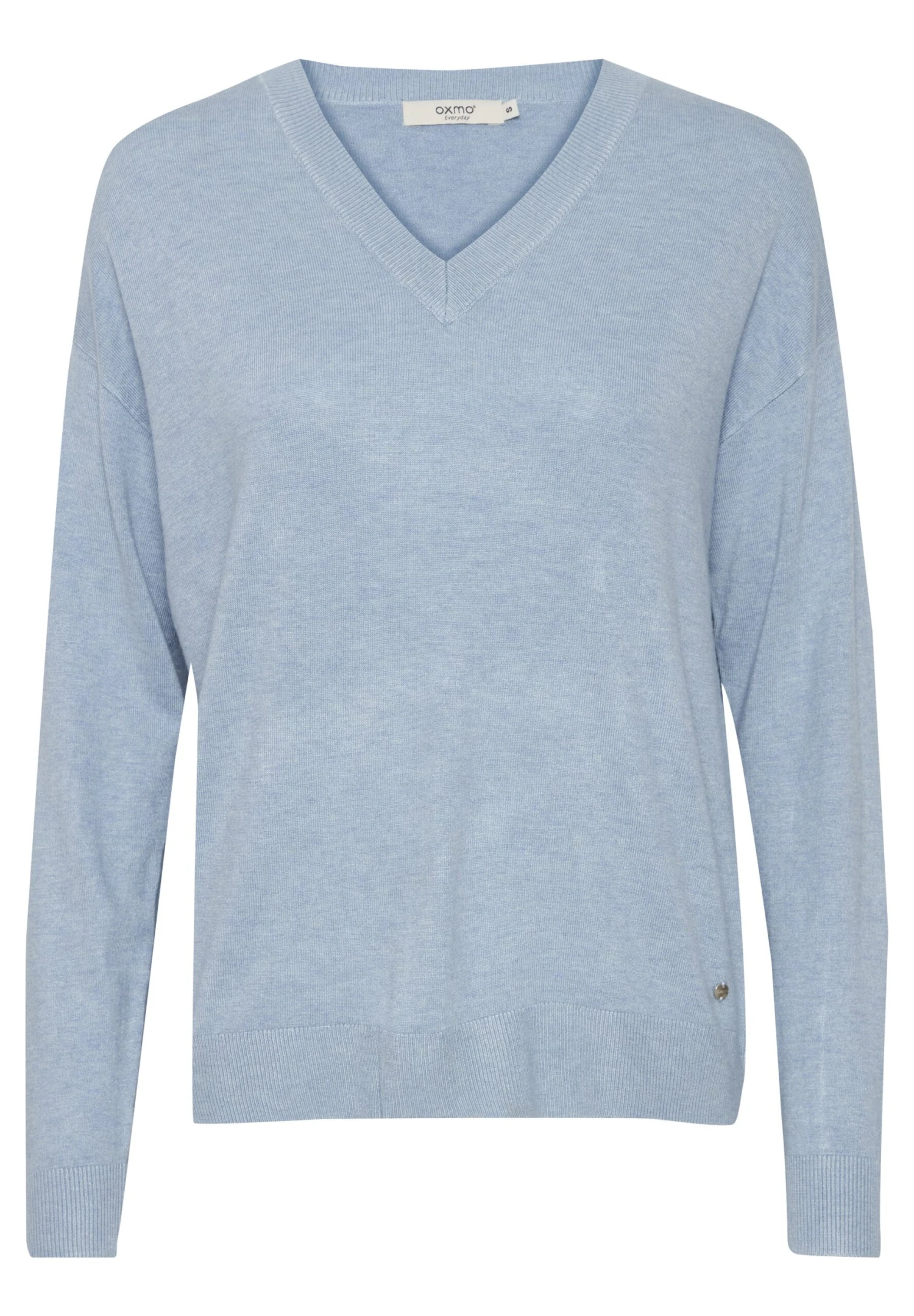 OXMO Oxhelle - Jersey De Punto - Blue Bell Melange 6 OXMO Oxhelle - Jersey De Punto - Blue Bell Melange - Imagen 6