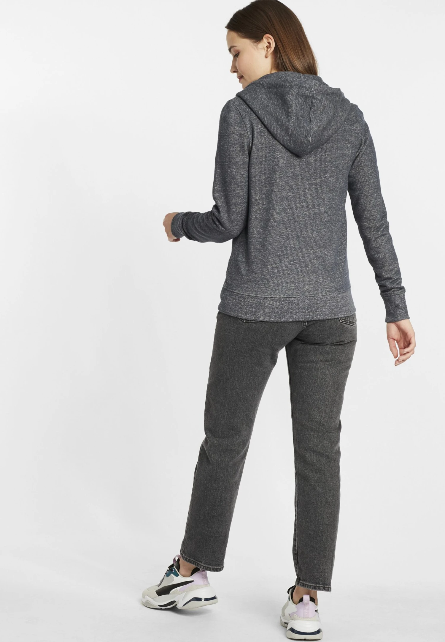 OXMO Celia - Sudadera Con Cremallera - Insignia Blue 3 OXMO Celia - Sudadera Con Cremallera - Insignia Blue - Imagen 3