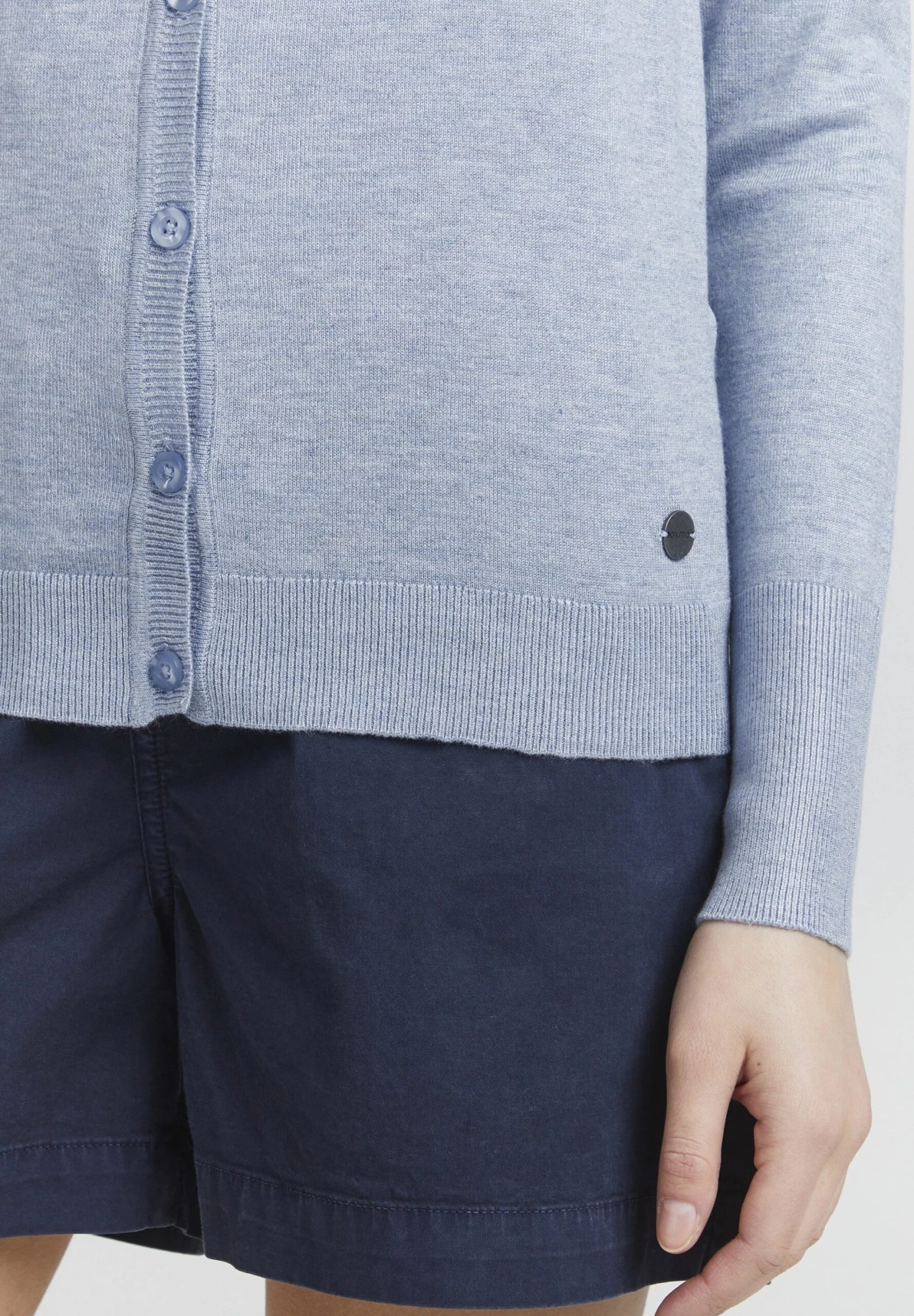 OXMO Chaqueta De Punto - Kentucky Blue Melange 5 OXMO Chaqueta De Punto - Kentucky Blue Melange - Imagen 5