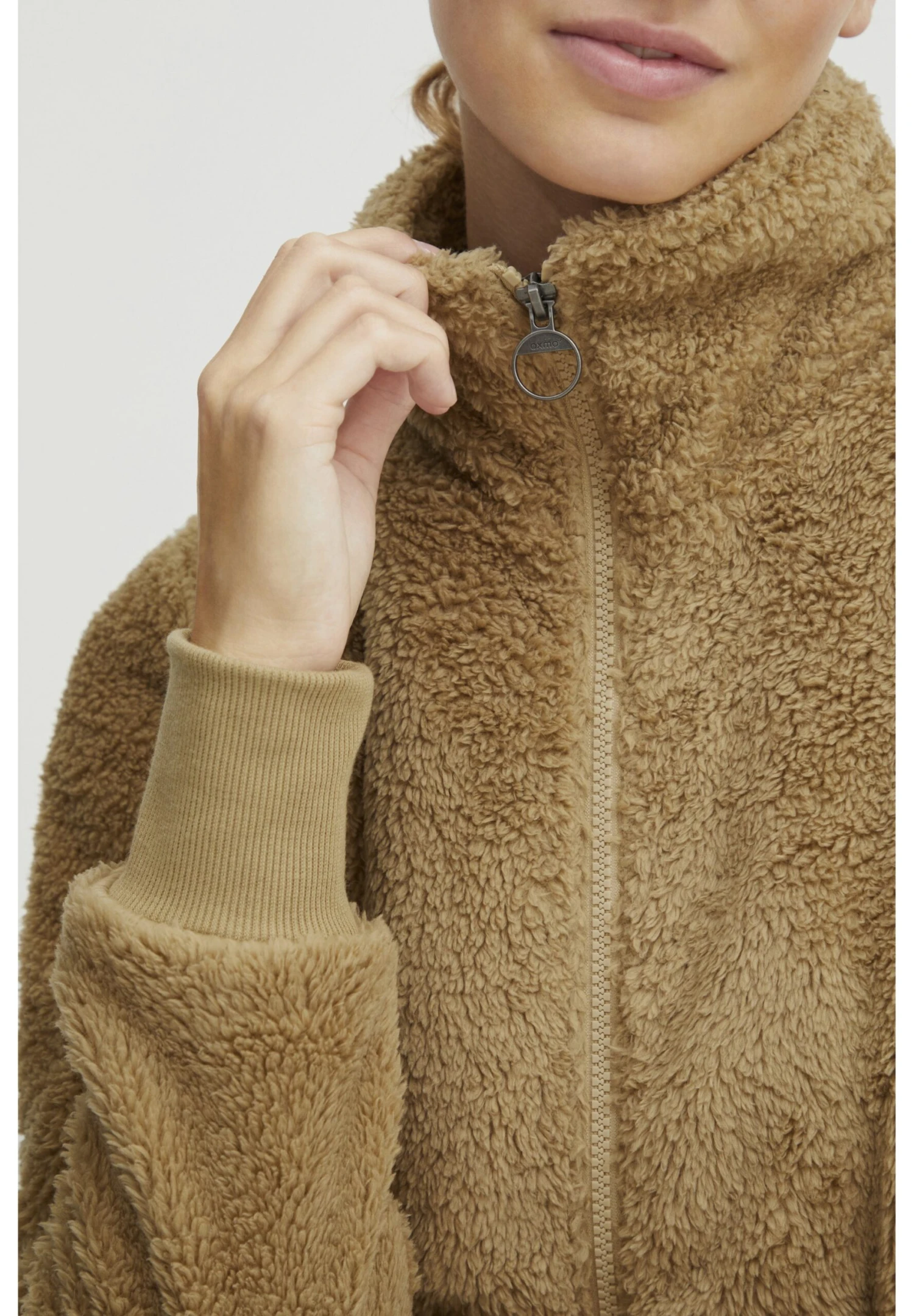 OXMO Anneka - Forro Polar - Kelp 4 OXMO Anneka - Forro Polar - Kelp - Imagen 4