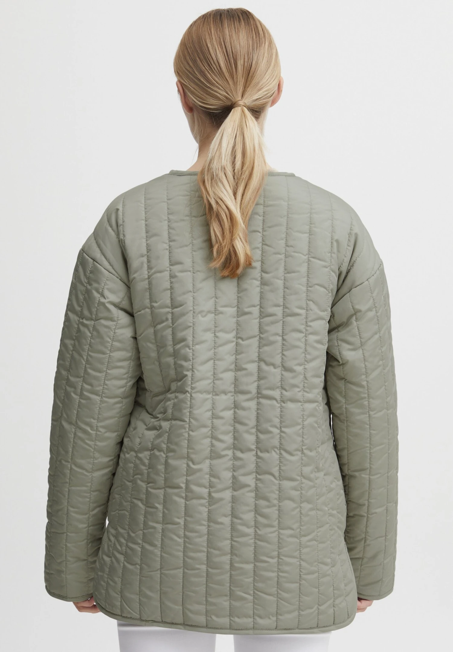 OXMO Oxsaggy - Chaqueta De Entretiempo - Seagrass 3 OXMO Oxsaggy - Chaqueta De Entretiempo - Seagrass - Imagen 3