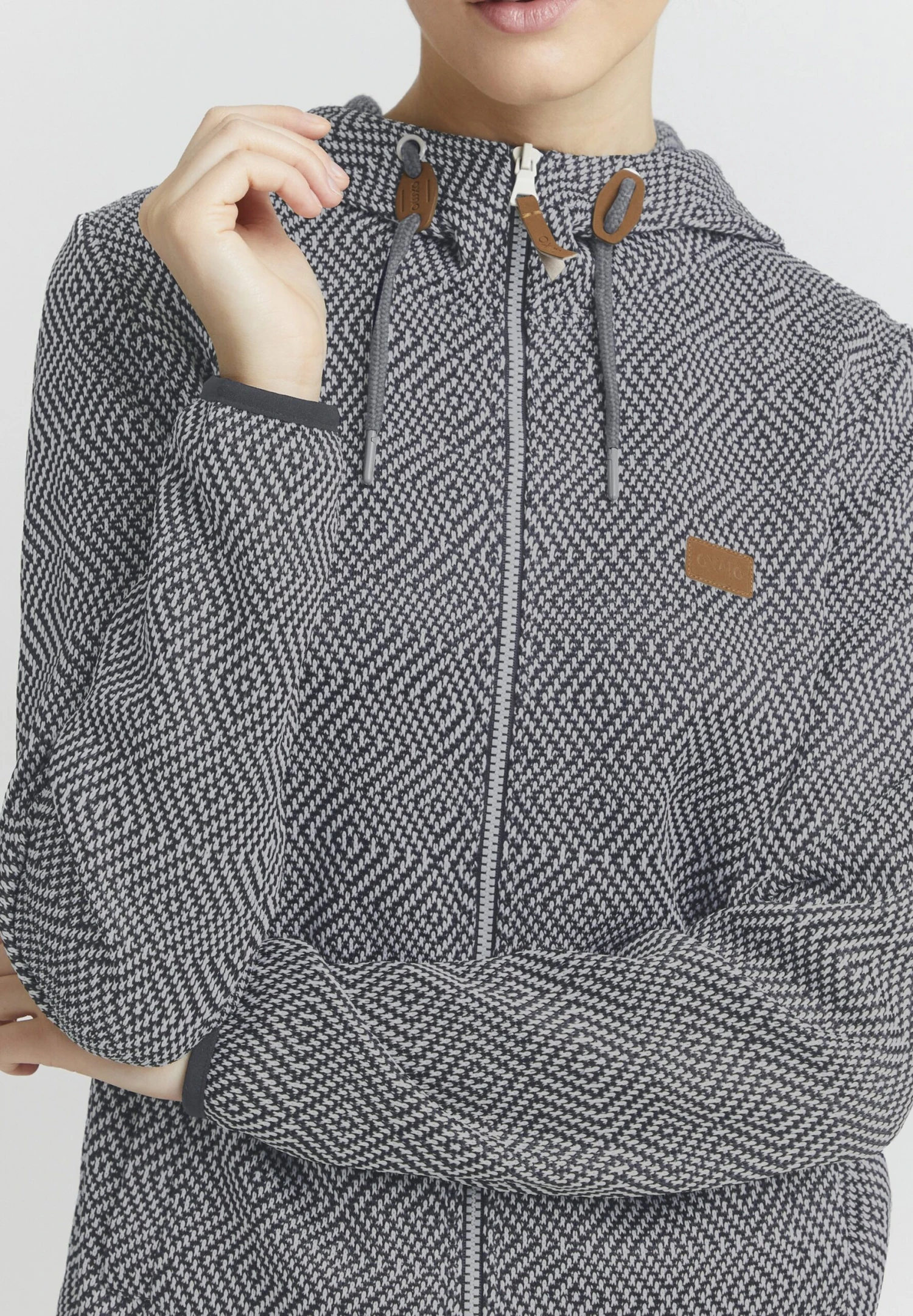 OXMO Pebbles - Chaqueta De Punto - Total Eclipse 4 OXMO Pebbles - Chaqueta De Punto - Total Eclipse - Imagen 4