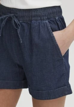 OXMO Oxlillith - Shorts Vaqueros - Dark Blue Denim -OXMO Tienda En Línea cf36eac03ec741d69184f8a1dd24eef4