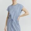 OXMO Stilla - Vestido Ligero - Bel Air Blue