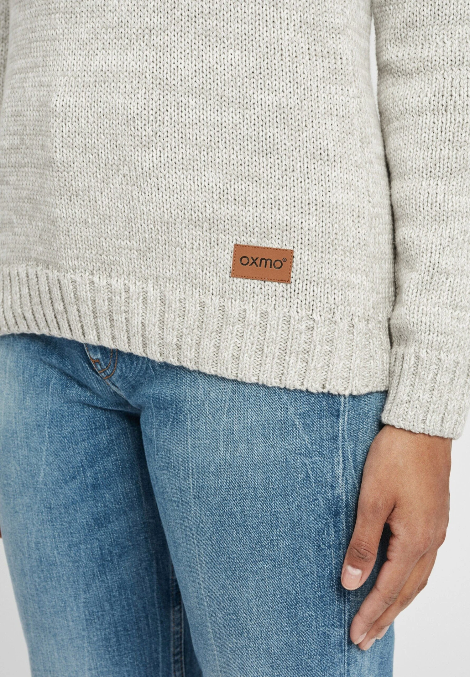 OXMO Oxphilicita - Jersey De Punto - Lig Grey M 5 OXMO Oxphilicita - Jersey De Punto - Lig Grey M - Imagen 5