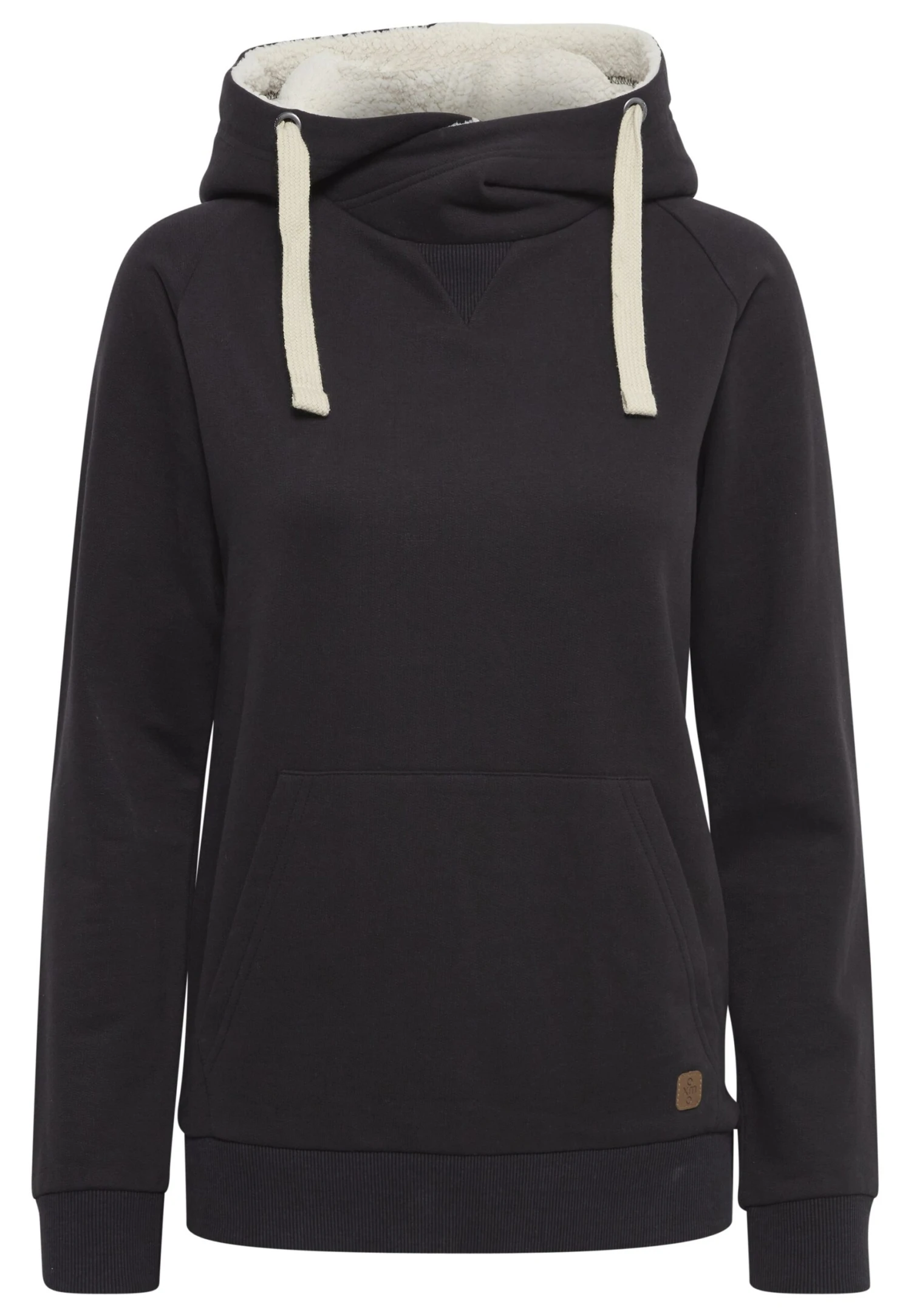 OXMO Oxjulia - Jersey Con Capucha - Black Teddy 6 OXMO Oxjulia - Jersey Con Capucha - Black Teddy - Imagen 6