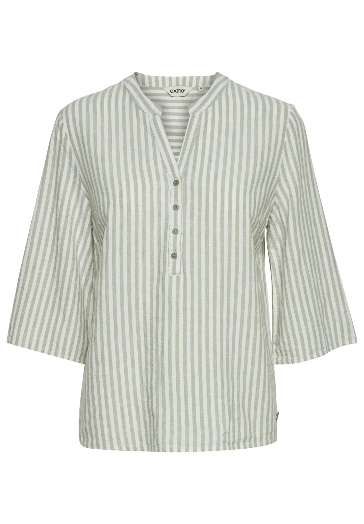 OXMO Oxanea - Blusa - Seagrass Mix 6 OXMO Oxanea - Blusa - Seagrass Mix - Imagen 6