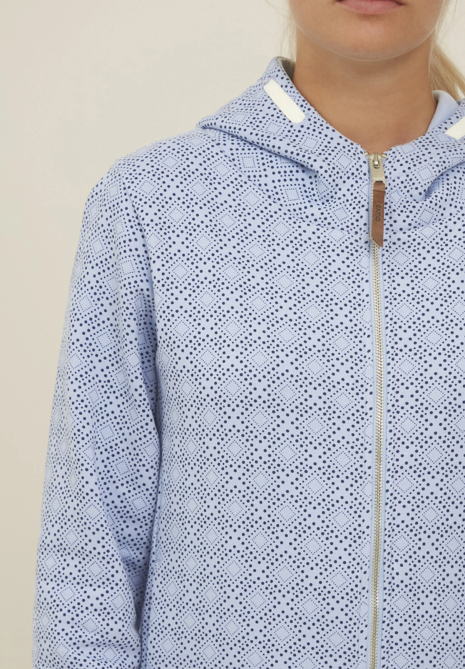 OXMO Vendela - Sudadera Con Cremallera - Lilac 4 OXMO Vendela - Sudadera Con Cremallera - Lilac - Imagen 4