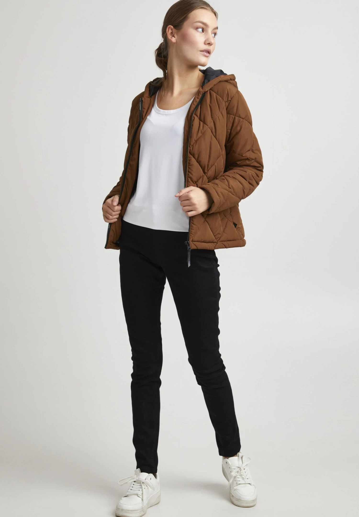 OXMO Oxstacie - Chaqueta De Entretiempo - Tortoise Shell 2 OXMO Oxstacie - Chaqueta De Entretiempo - Tortoise Shell - Imagen 2