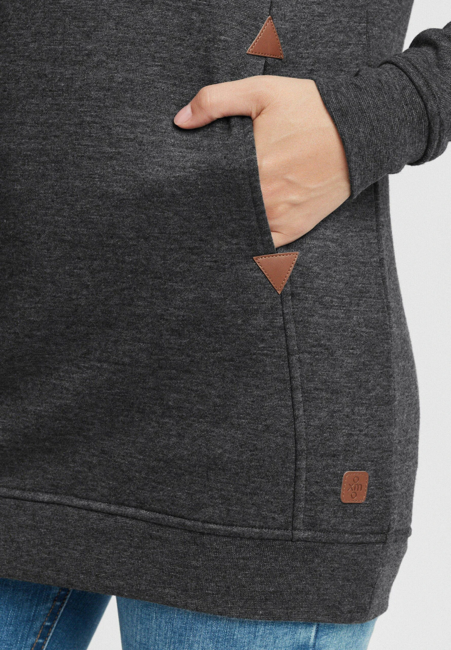 OXMO Oxvicky - Jersey Con Capucha - D Gre Pil 5 OXMO Oxvicky - Jersey Con Capucha - D Gre Pil - Imagen 5