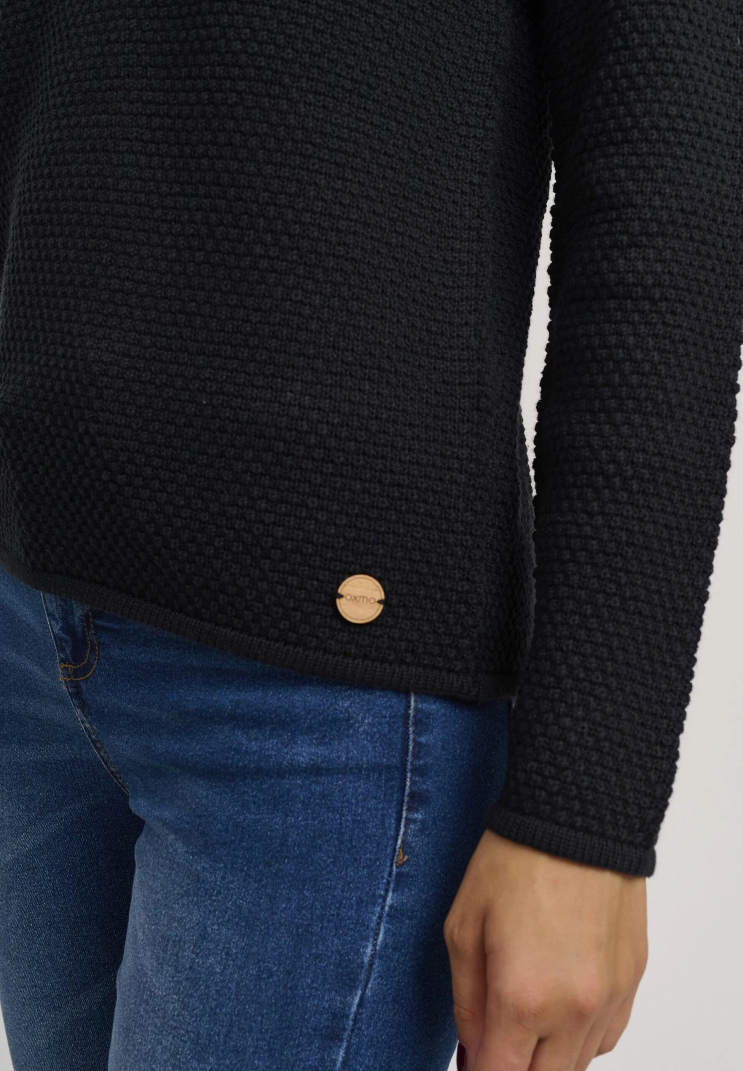 OXMO Oxhanna - Jersey De Punto - Black 4 OXMO Oxhanna - Jersey De Punto - Black - Imagen 4