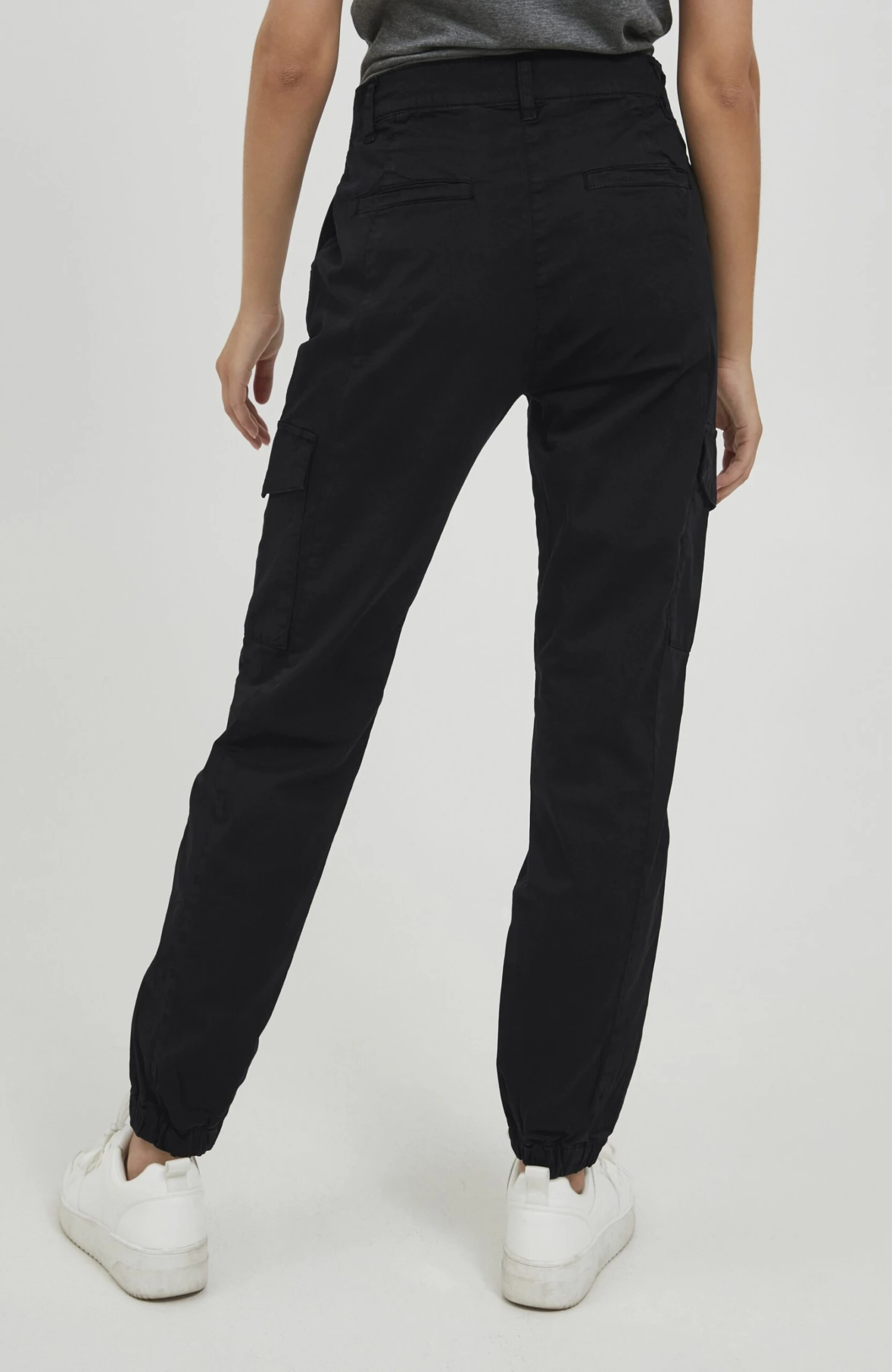 OXMO Oxcoco - Pantalones Cargo - Black 3 OXMO Oxcoco - Pantalones Cargo - Black - Imagen 3
