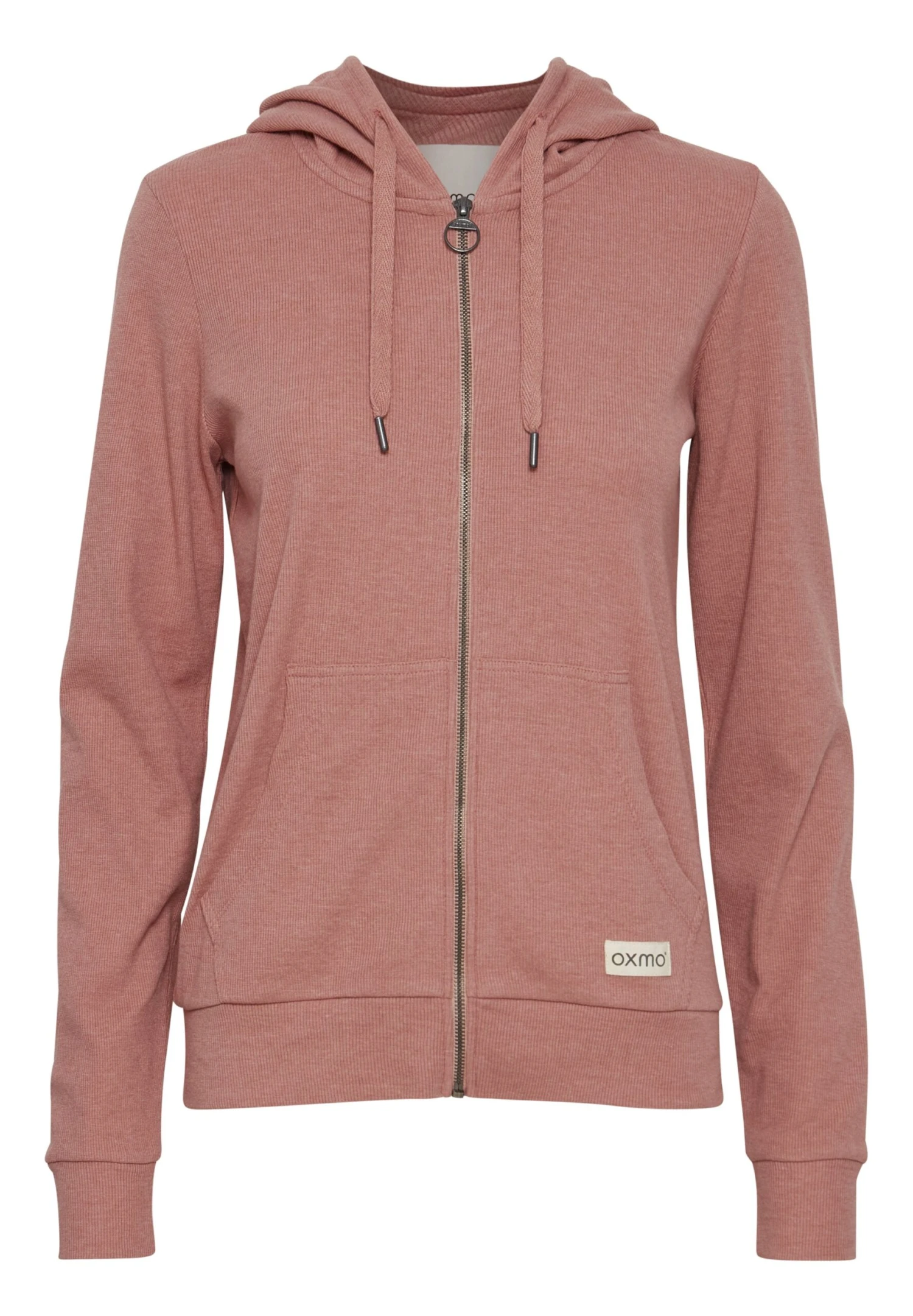 OXMO Oxlova - Sudadera Con Cremallera - Ash Rose Melange 6 OXMO Oxlova - Sudadera Con Cremallera - Ash Rose Melange - Imagen 6