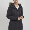 OXMO Oxanna - Parka - Dark Grey