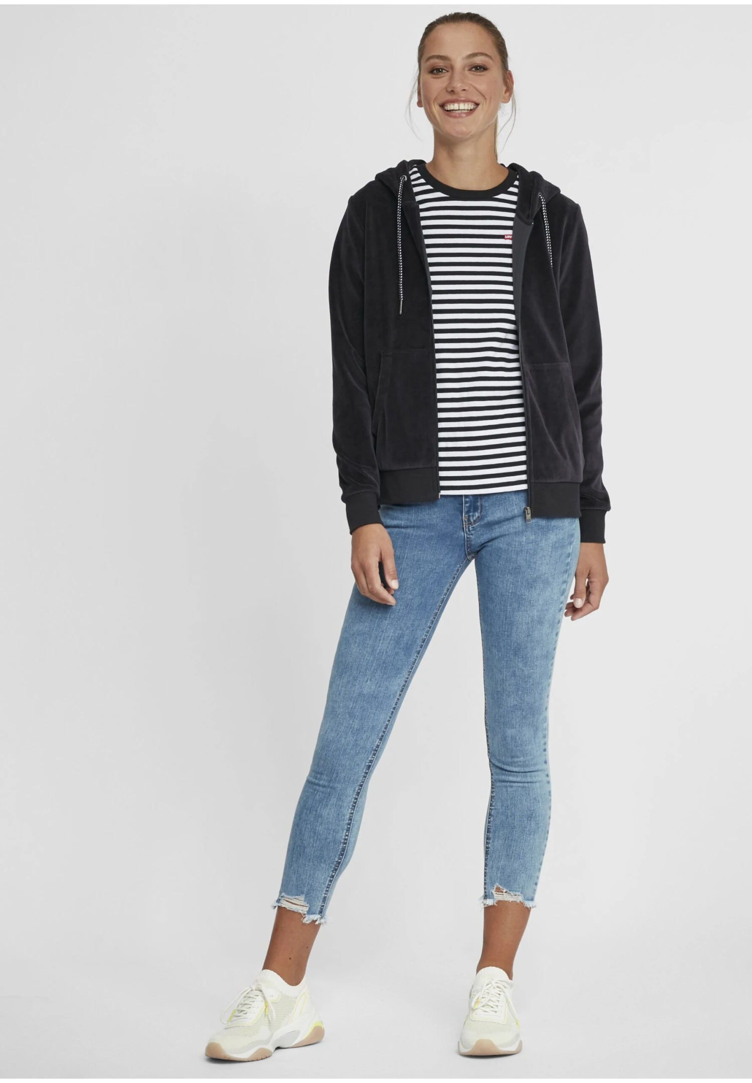 OXMO Oxnicky - Sudadera Con Cremallera - Insignia B 2 OXMO Oxnicky - Sudadera Con Cremallera - Insignia B - Imagen 2