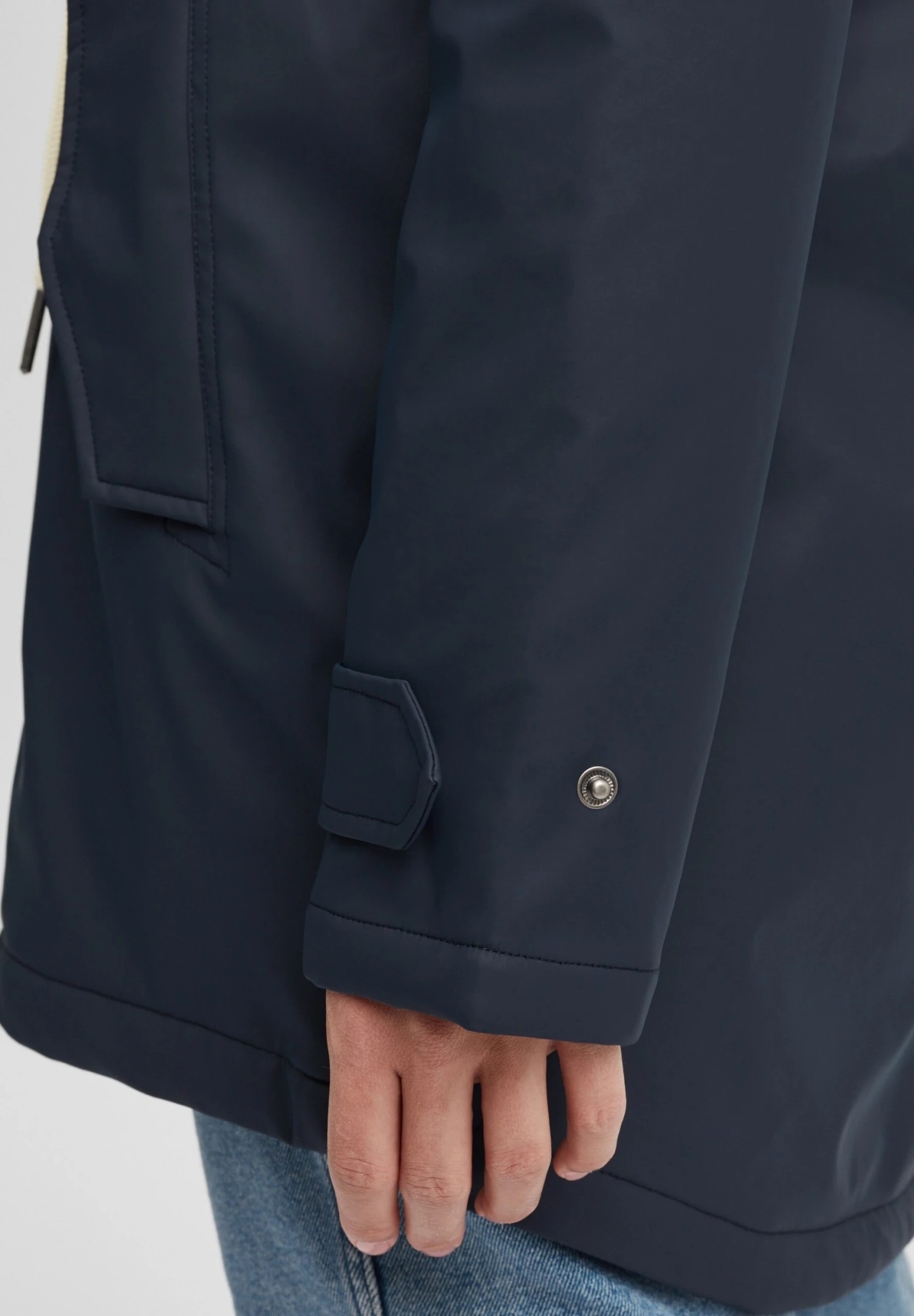 OXMO Oxjolina - Parka - Insignia Blue 5 OXMO Oxjolina - Parka - Insignia Blue - Imagen 5