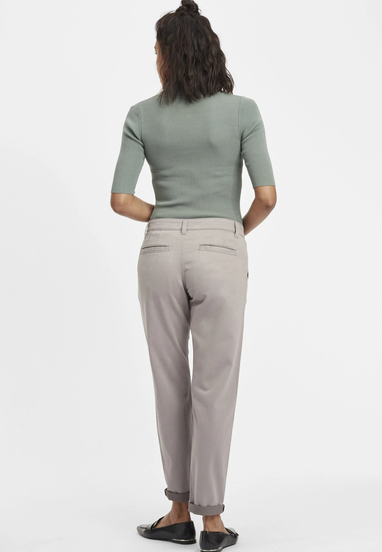 OXMO Oxdoneta - Pantalones Chinos - Mid Grey 3 OXMO Oxdoneta - Pantalones Chinos - Mid Grey - Imagen 3