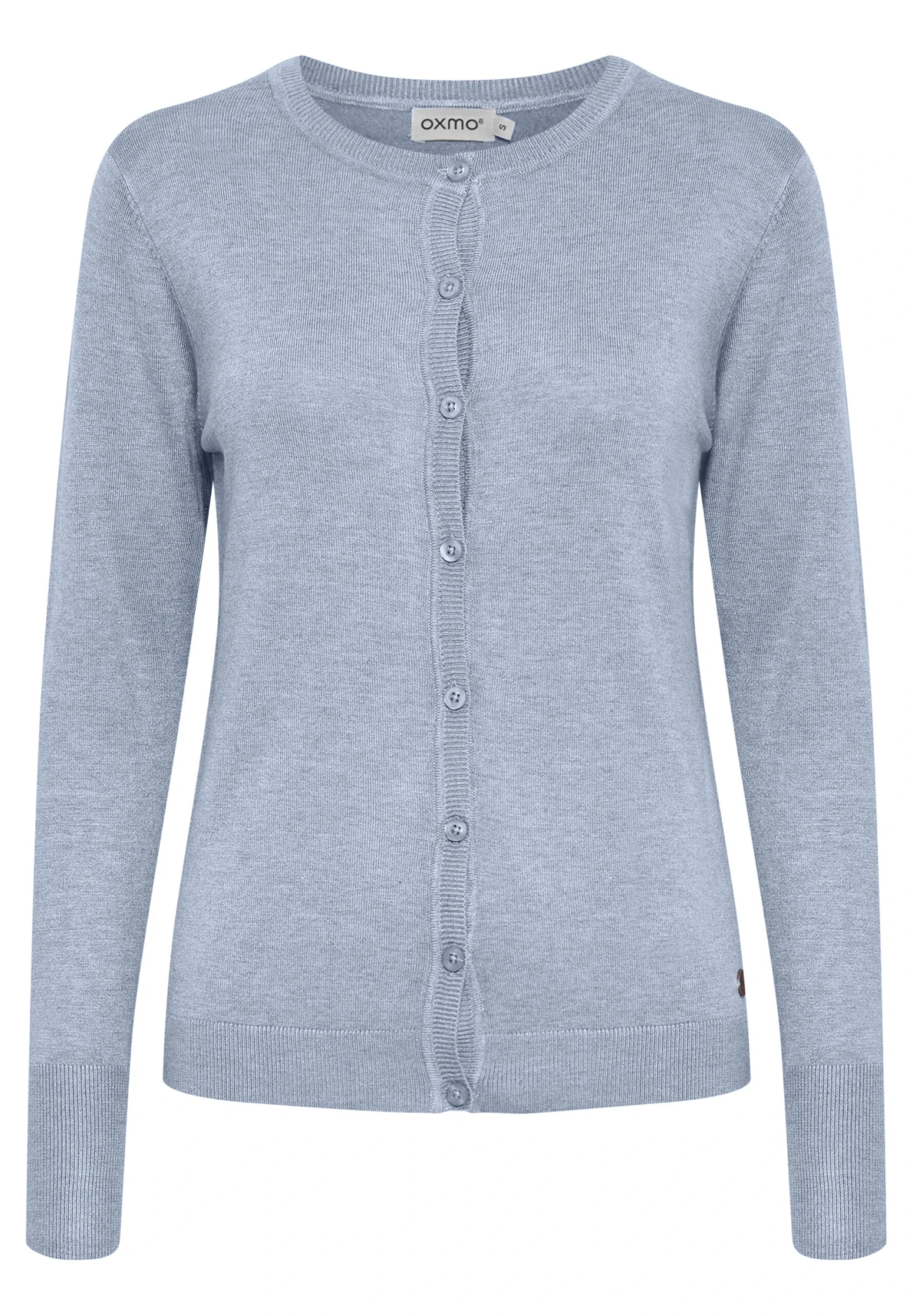 OXMO Chaqueta De Punto - Kentucky Blue Melange 6 OXMO Chaqueta De Punto - Kentucky Blue Melange - Imagen 6