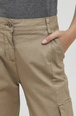 OXMO Oxcoco - Pantalones Cargo - Dune 9 OXMO Oxcoco - Pantalones Cargo - Dune -OXMO Tienda En Línea e50e1c3c8d2c41b98f8e89bbcf14428c