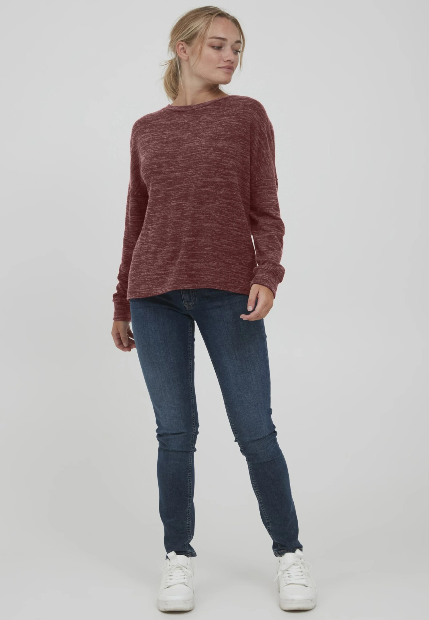 OXMO Oxbenta - Jersey De Punto - Chocolate Truffle Melange 2 OXMO Oxbenta - Jersey De Punto - Chocolate Truffle Melange - Imagen 2