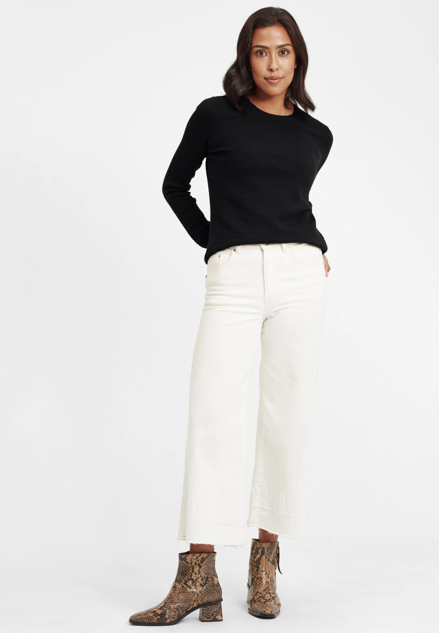 OXMO Oxsarah - Jersey De Punto - Black 2 OXMO Oxsarah - Jersey De Punto - Black - Imagen 2