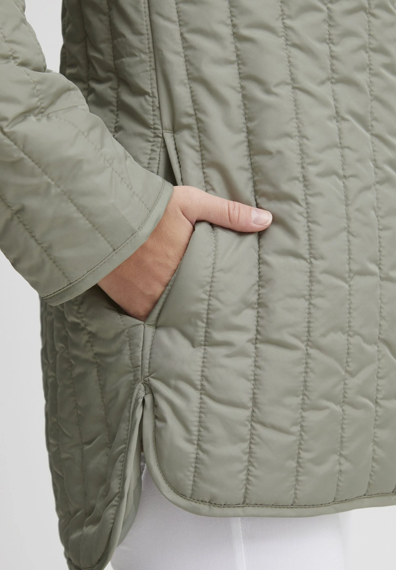 OXMO Oxsaggy - Chaqueta De Entretiempo - Seagrass 5 OXMO Oxsaggy - Chaqueta De Entretiempo - Seagrass - Imagen 5