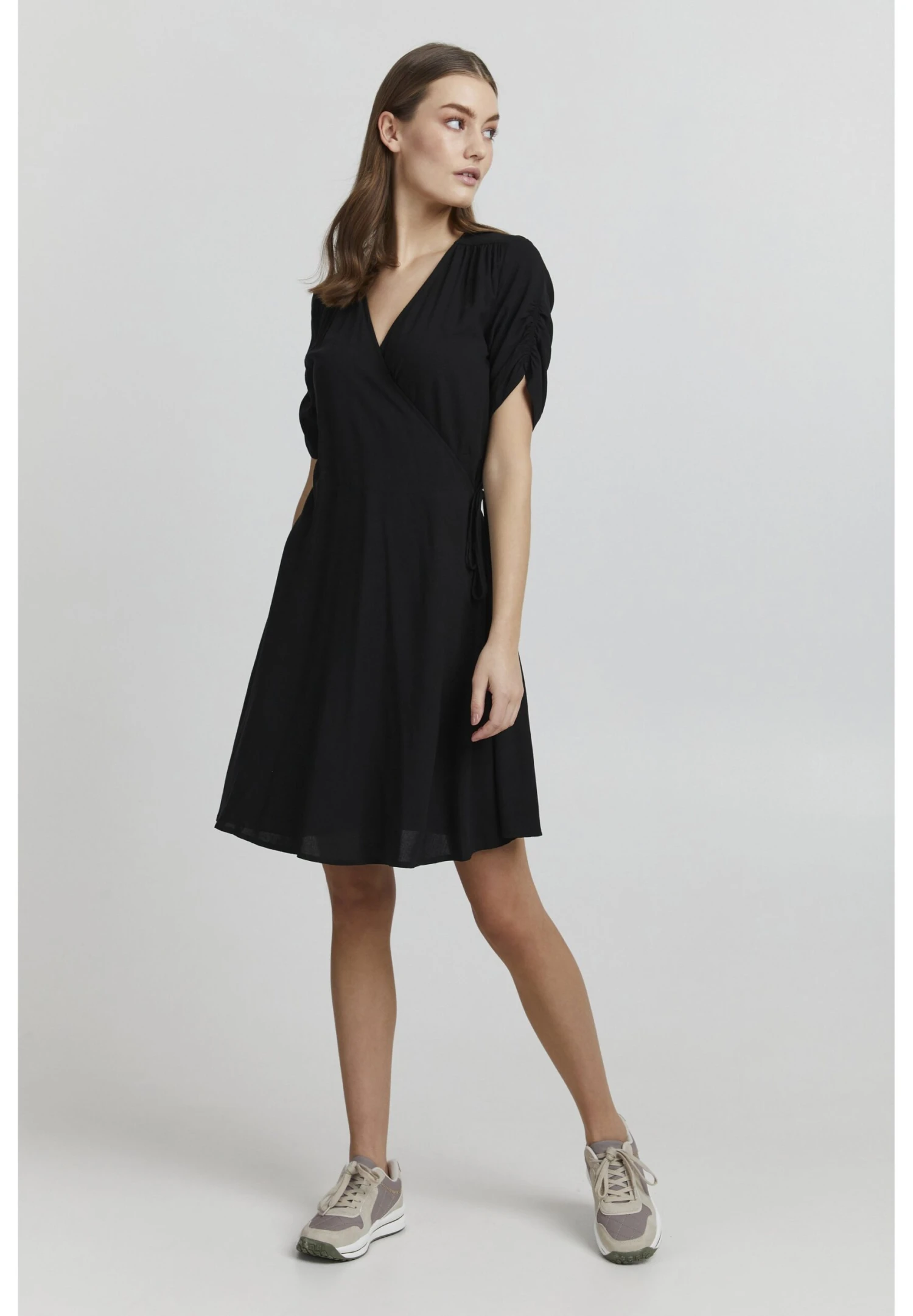 OXMO Oxembla - Vestido Informal - Black 2 OXMO Oxembla - Vestido Informal - Black - Imagen 2
