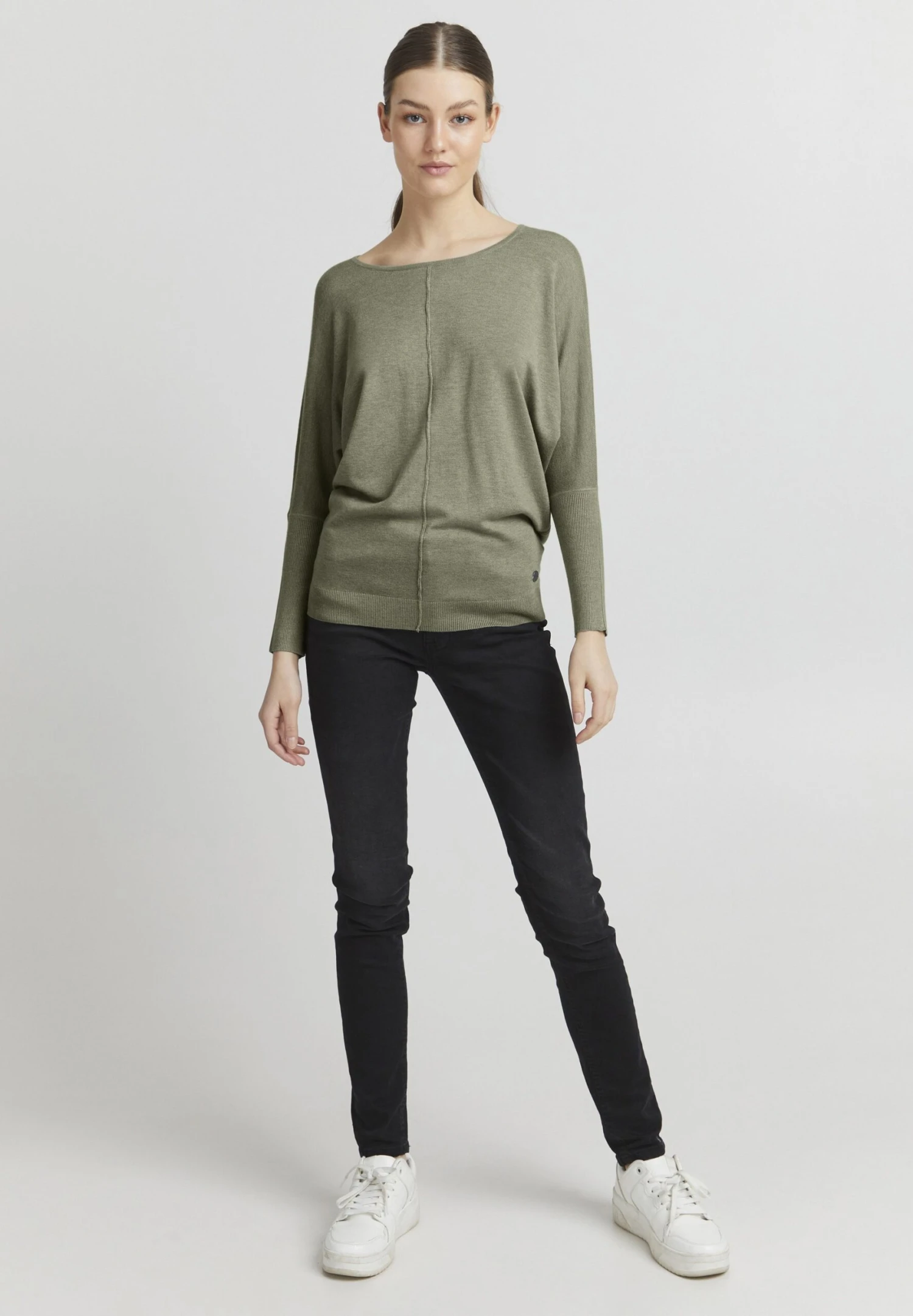 OXMO Oxherdis - Jersey De Punto - Seagrass Melange 2 OXMO Oxherdis - Jersey De Punto - Seagrass Melange - Imagen 2