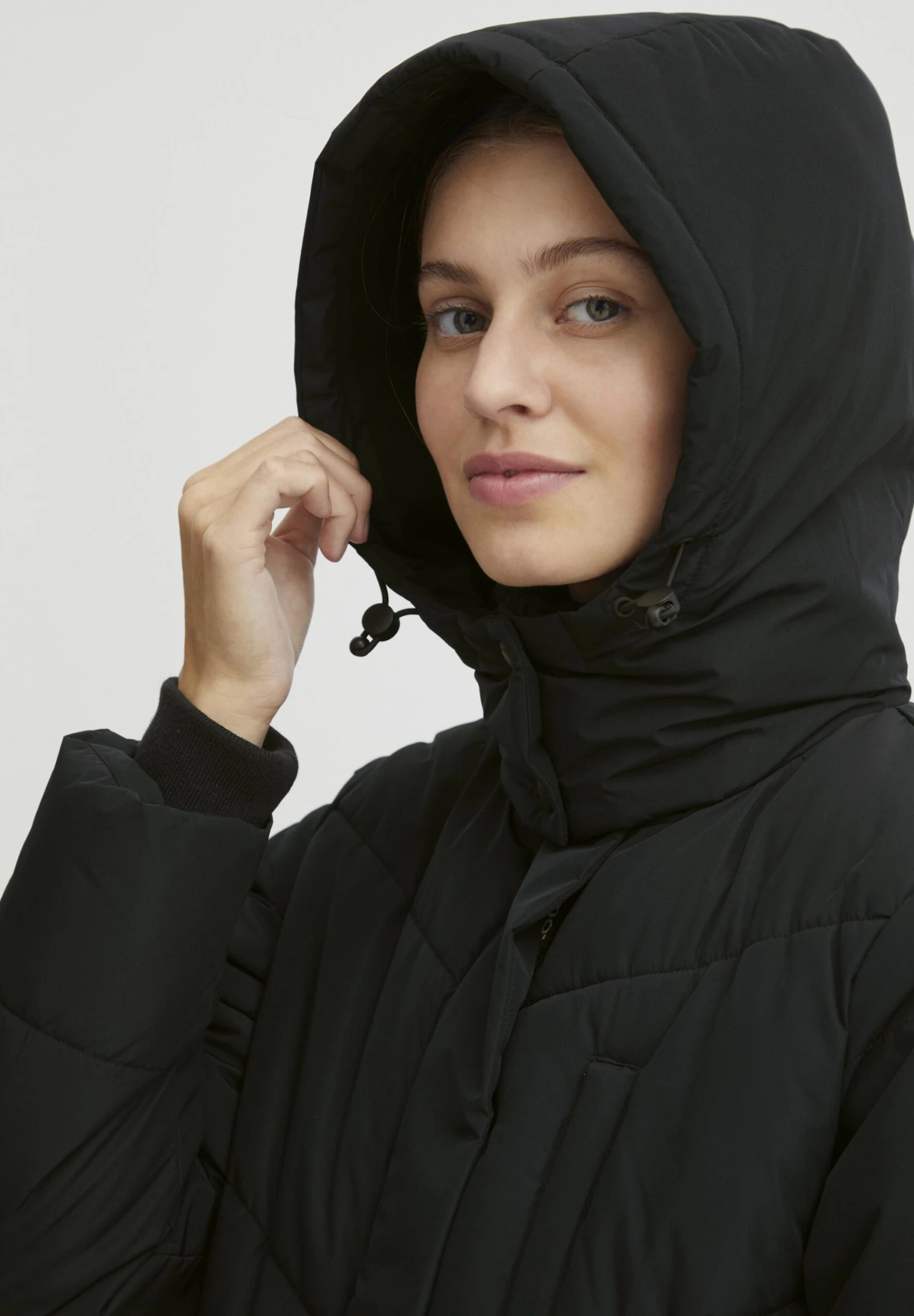 OXMO Oxjulie - Abrigo De Invierno - Black 5 OXMO Oxjulie - Abrigo De Invierno - Black - Imagen 5