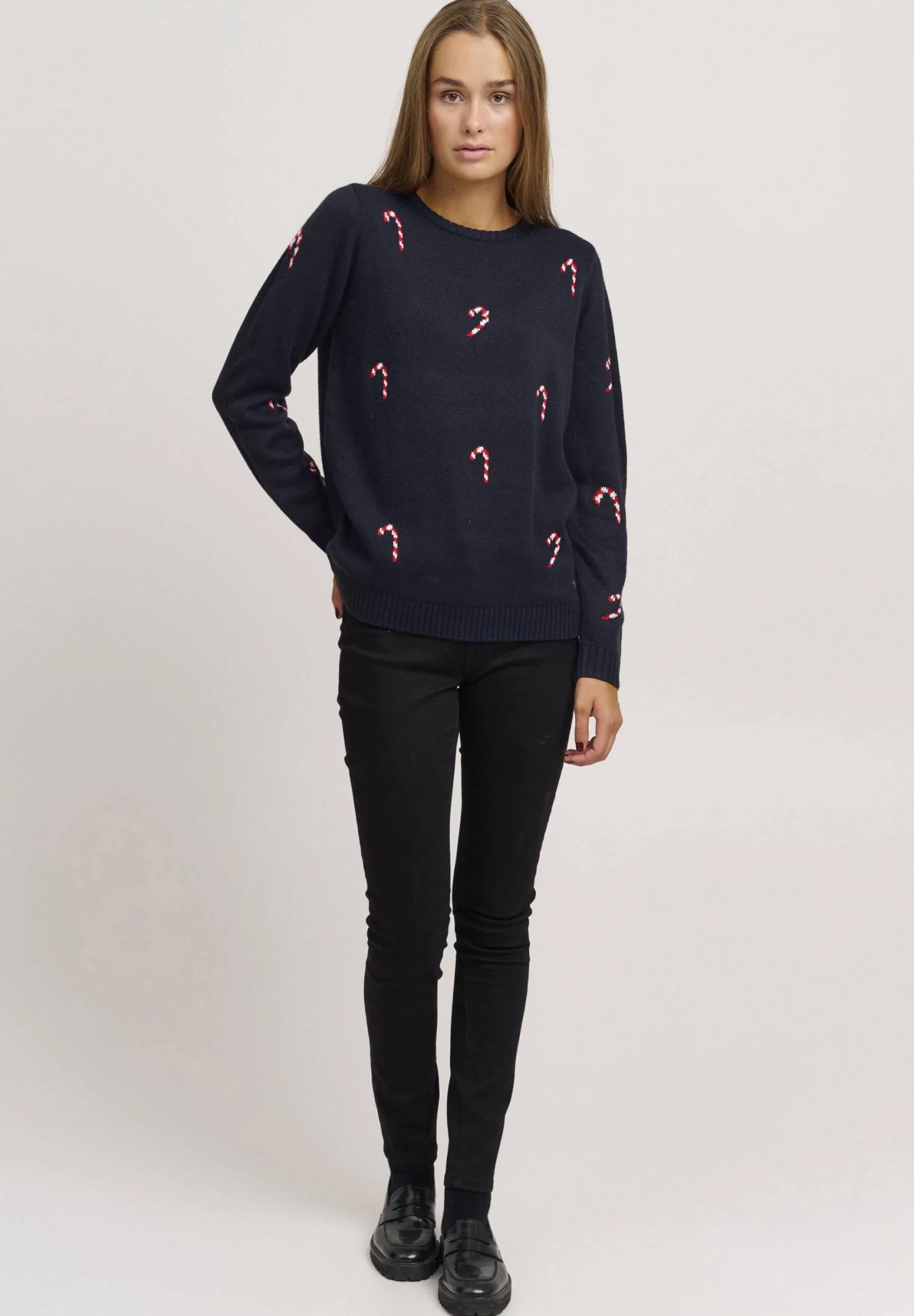 OXMO Oxchristel - Jersey De Punto - Dress Blues 2 OXMO Oxchristel - Jersey De Punto - Dress Blues - Imagen 2