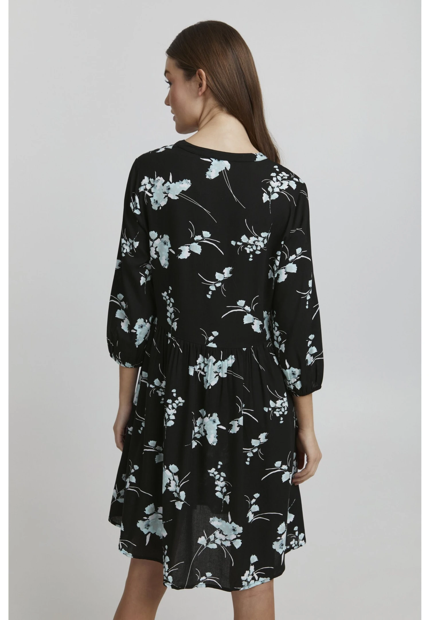 OXMO Vestido Informal - Black Mix 3 OXMO Vestido Informal - Black Mix - Imagen 3