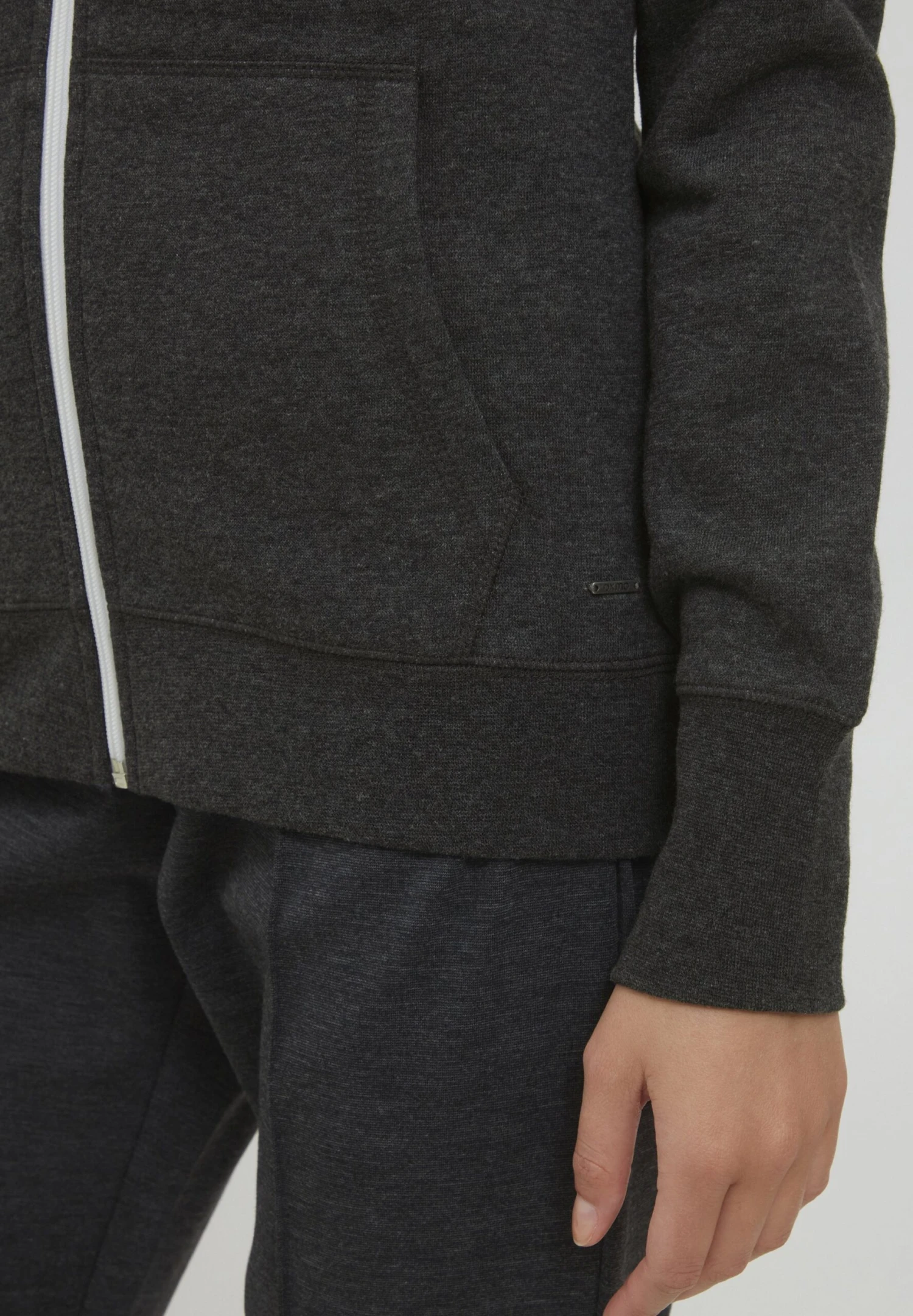 OXMO Oxolinda - Chaqueta De Punto - Dark Grey Melange 5 OXMO Oxolinda - Chaqueta De Punto - Dark Grey Melange - Imagen 5