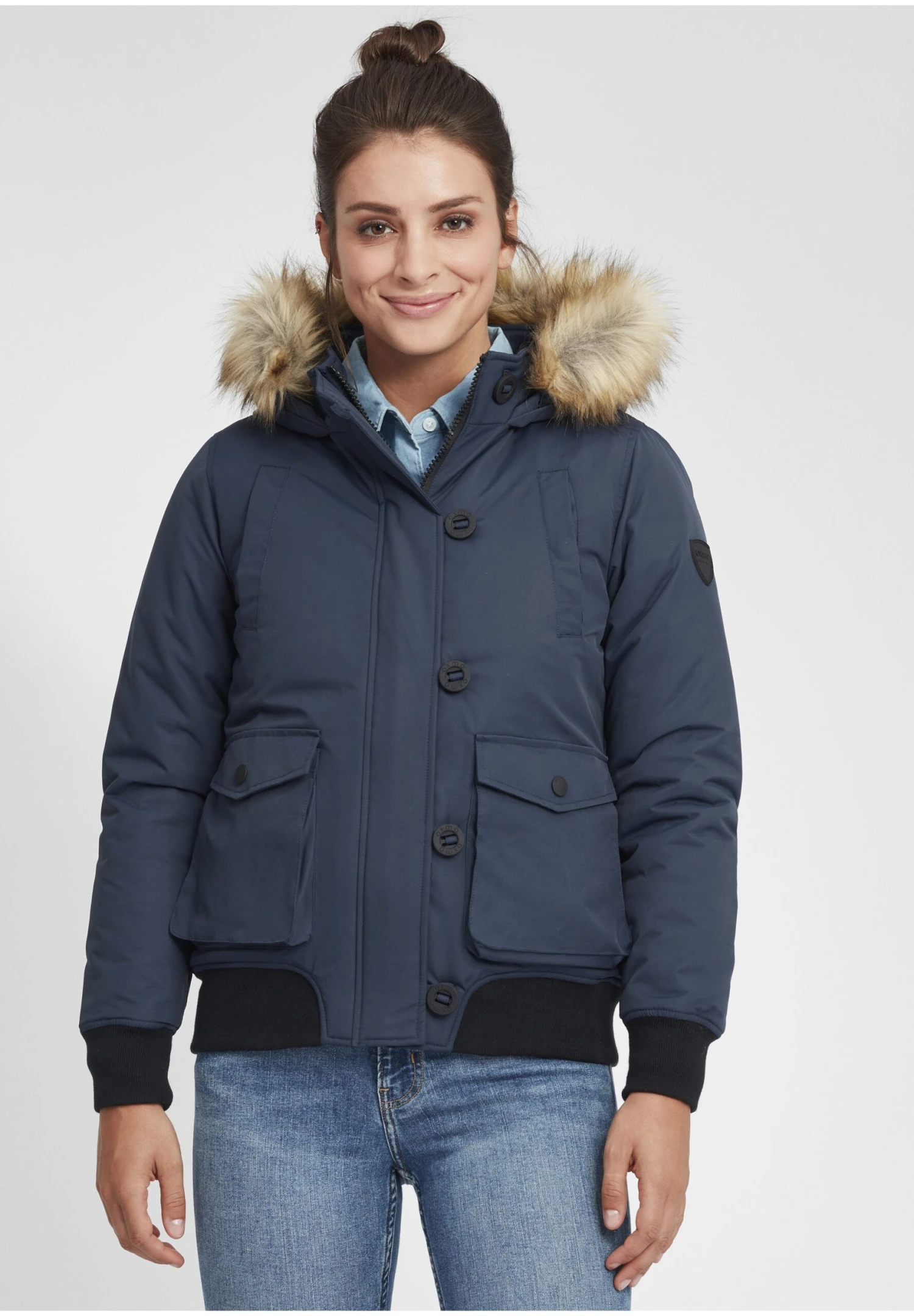 OXMO Oxacila - Chaqueta De Invierno - Insignia Blue 1 OXMO Oxacila - Chaqueta De Invierno - Insignia Blue