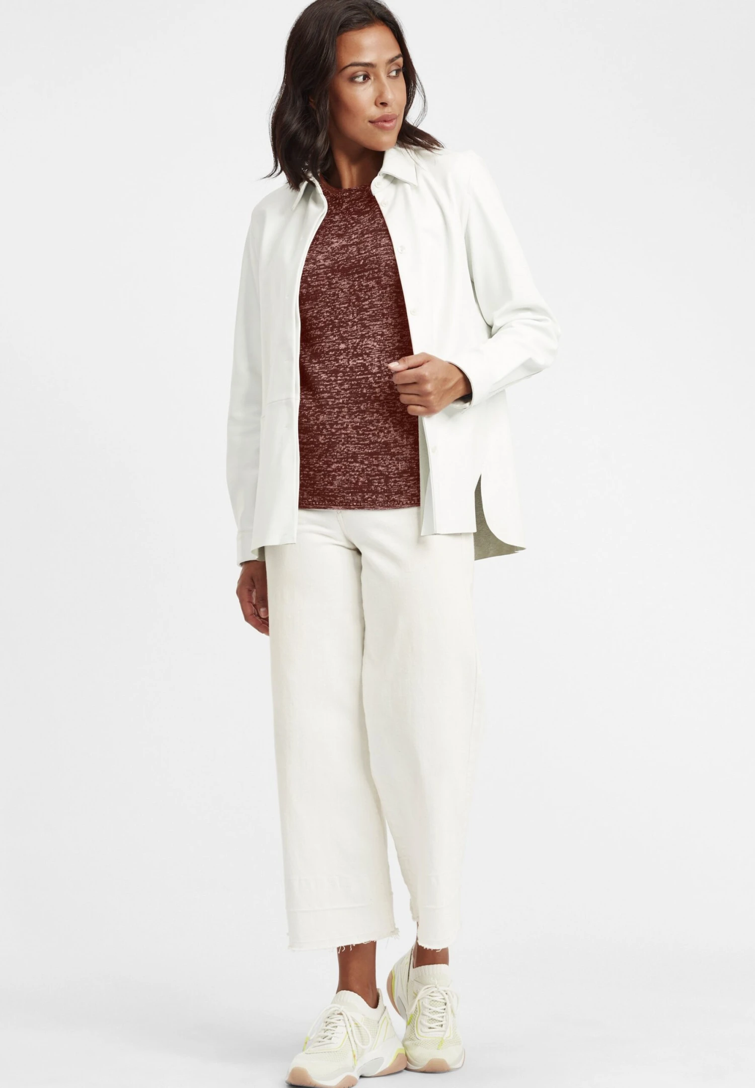 OXMO Oxdaniela - Jersey De Punto - Andorra Red 2 OXMO Oxdaniela - Jersey De Punto - Andorra Red - Imagen 2