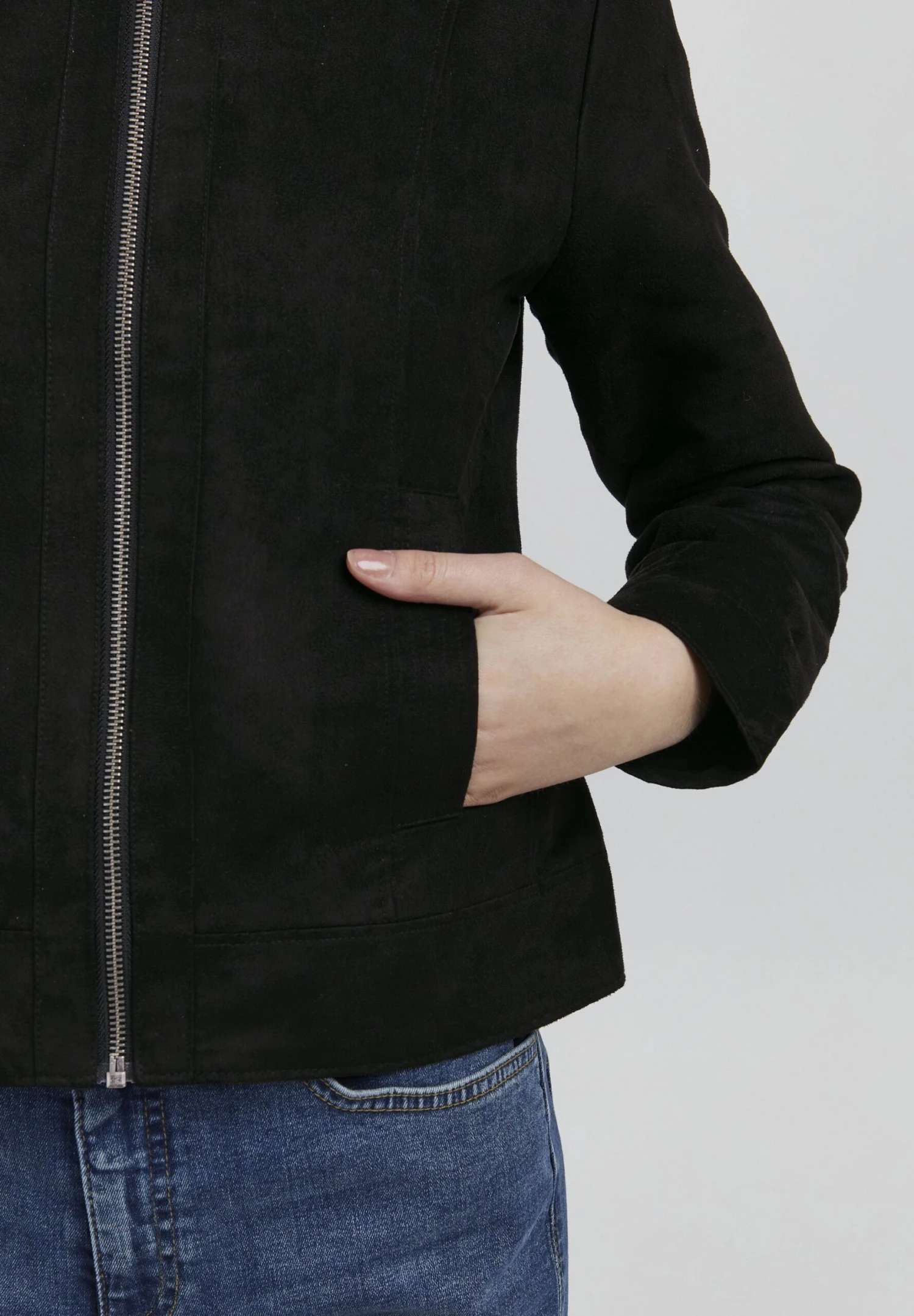 OXMO Peggy - Chaqueta De Cuero Sintético - Black 5 OXMO Peggy - Chaqueta De Cuero Sintético - Black - Imagen 5