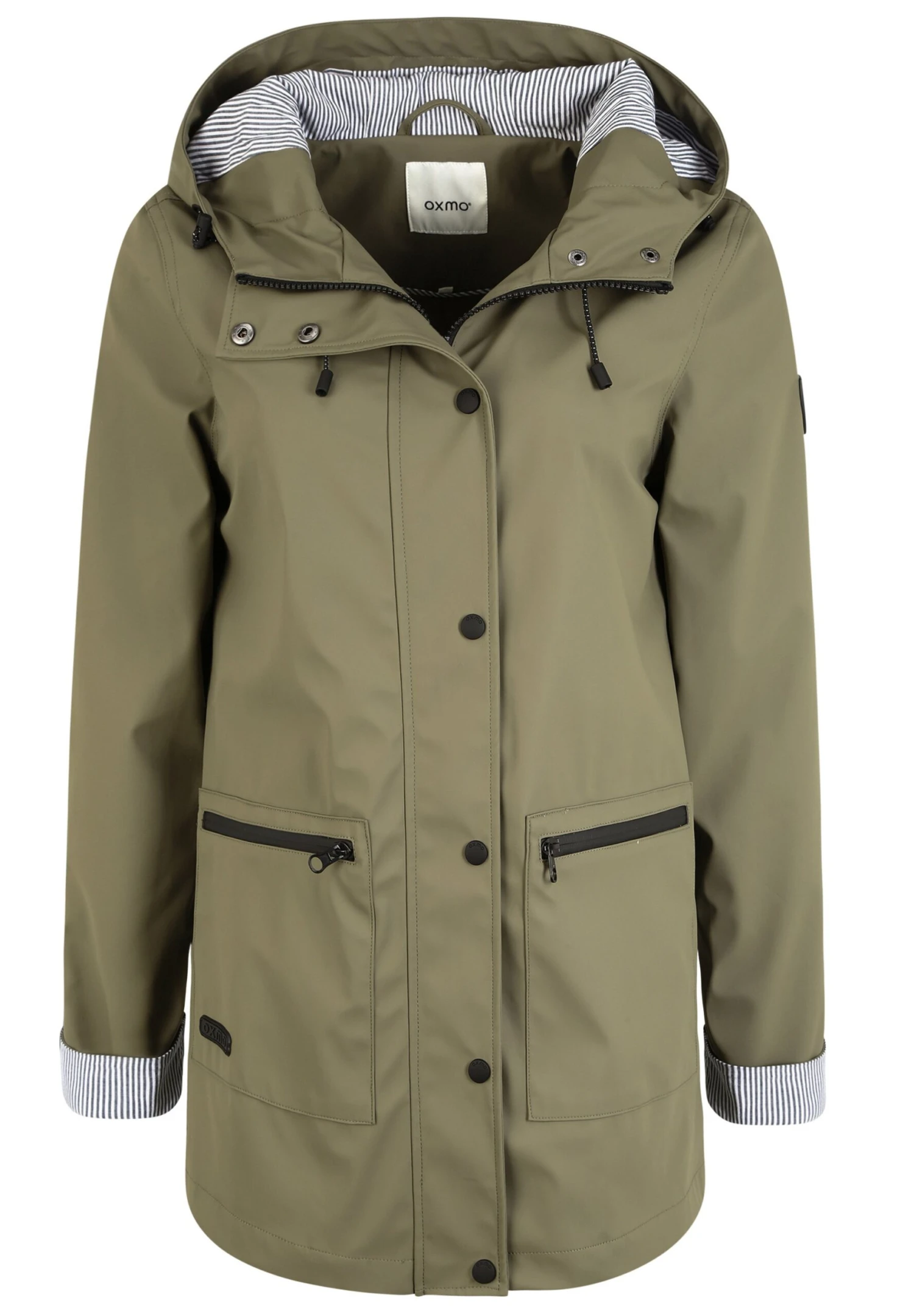 OXMO Oxbecky - Impermeable - Olive 6 OXMO Oxbecky - Impermeable - Olive - Imagen 6