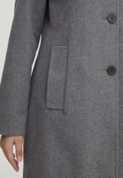 OXMO Oxvalerine - Abrigo Clásico - Medium Grey Melange -OXMO Tienda En Línea f8c740b857074cbf9627237170f88e36