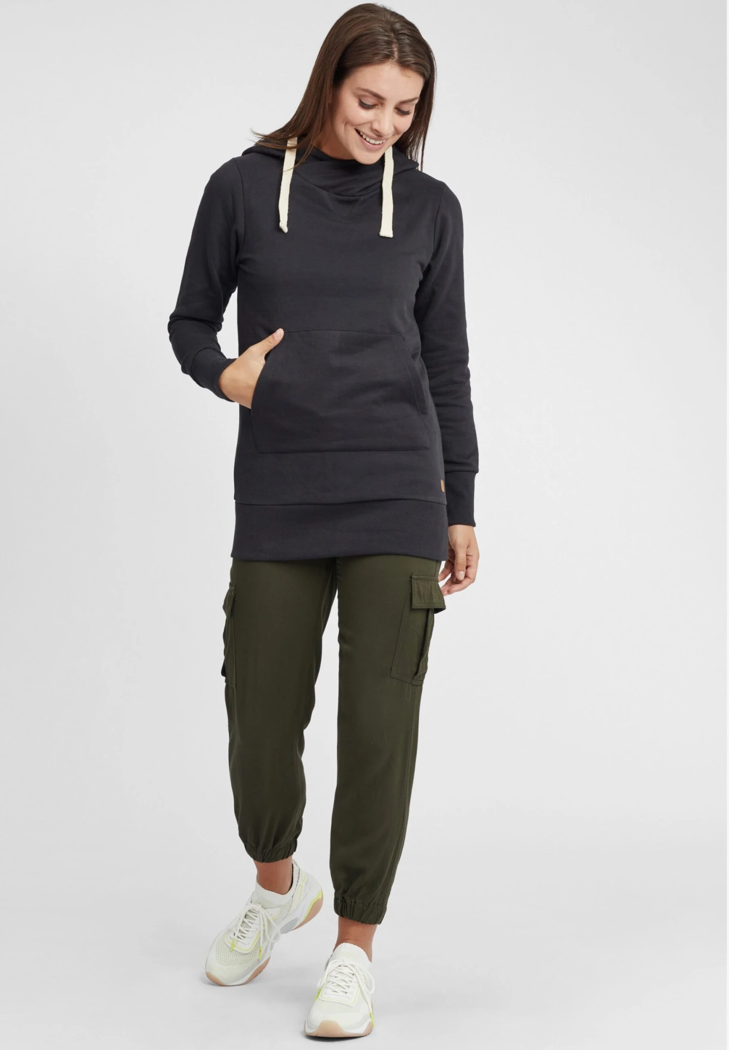 OXMO Oxjenny - Jersey Con Capucha - Black 2 OXMO Oxjenny - Jersey Con Capucha - Black - Imagen 2