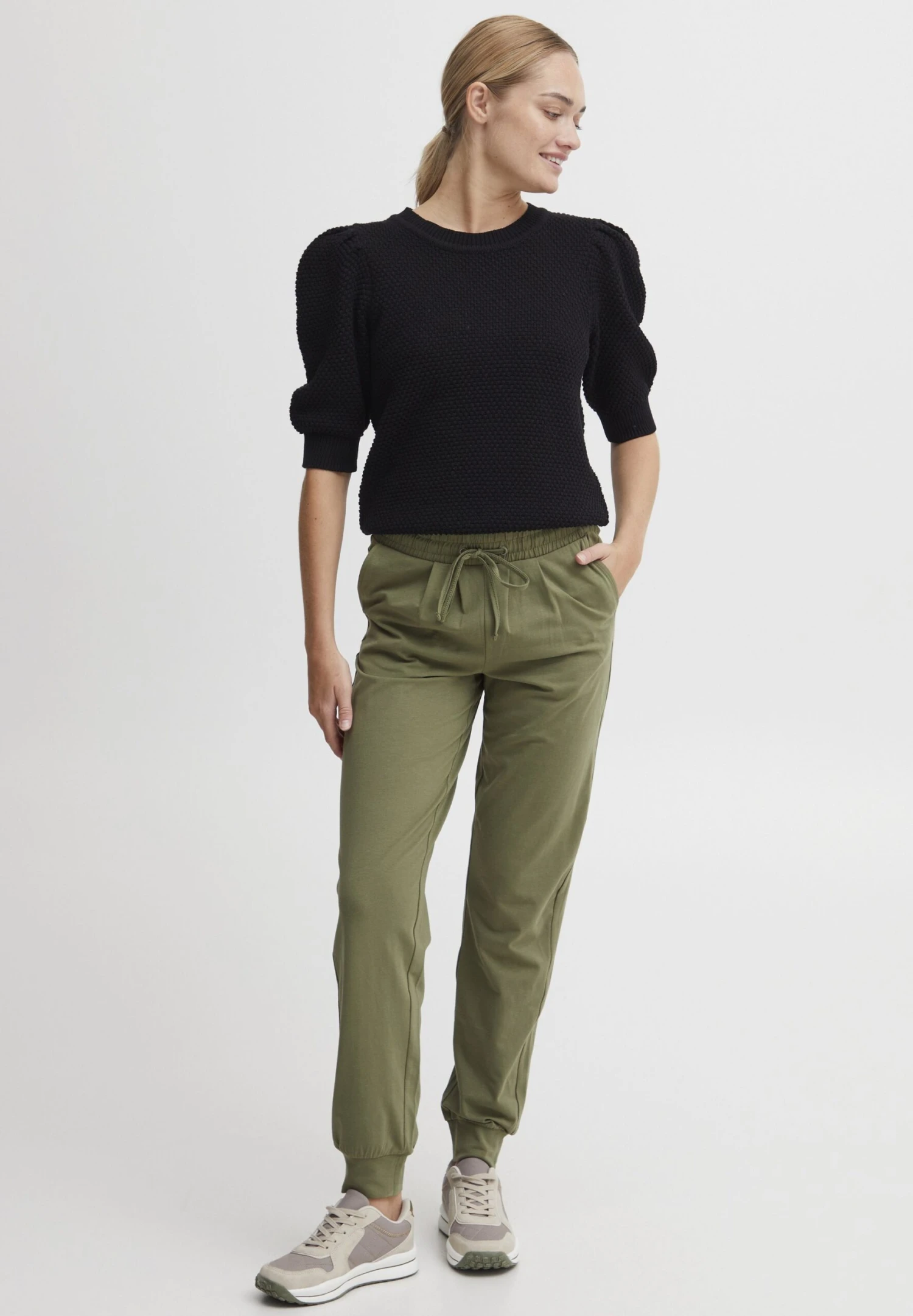 OXMO Oxodette - Pantalones Deportivos - Olivine 2 OXMO Oxodette - Pantalones Deportivos - Olivine - Imagen 2