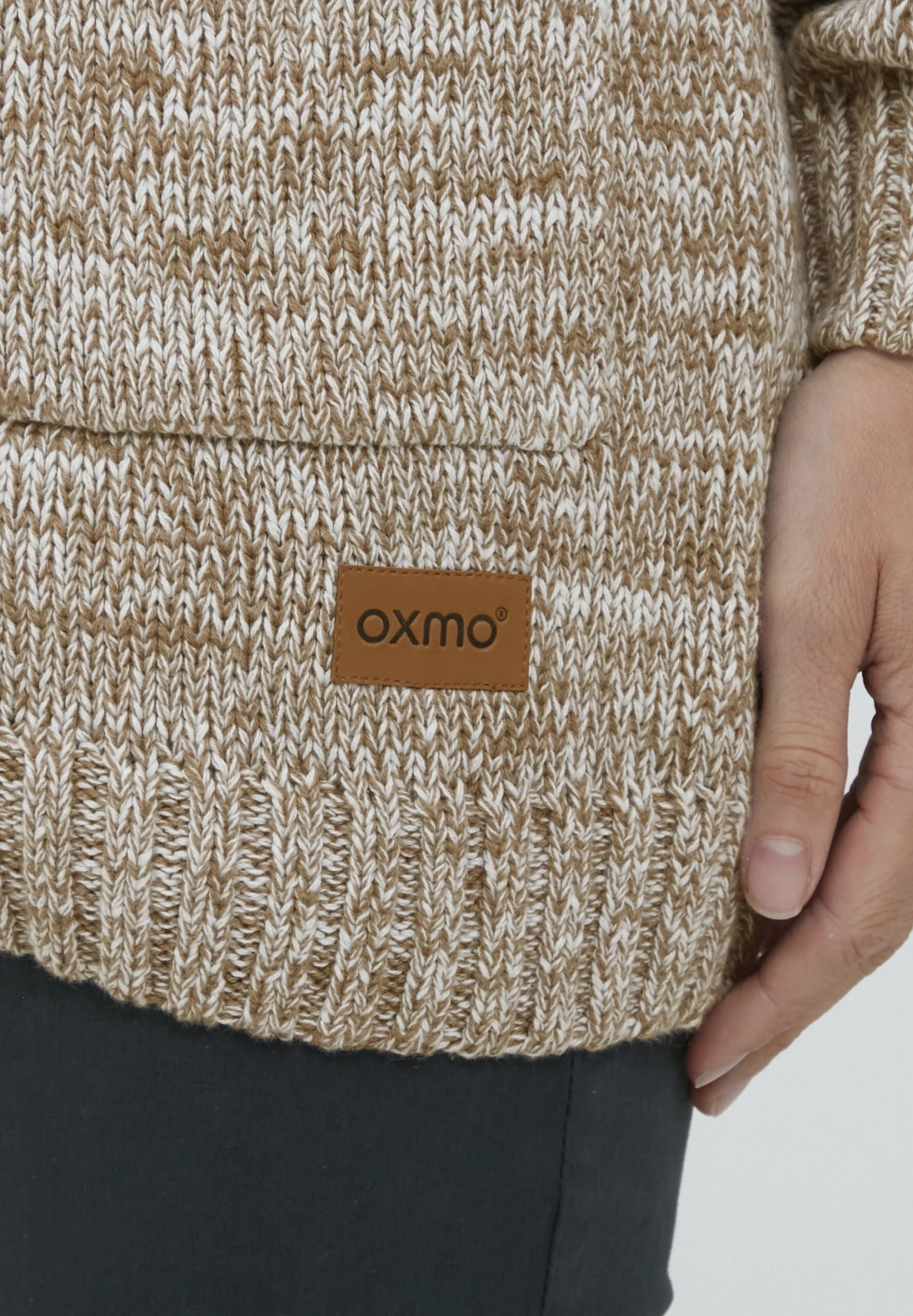 OXMO Oxphilemona - Chaqueta De Punto - Dune 5 OXMO Oxphilemona - Chaqueta De Punto - Dune - Imagen 5