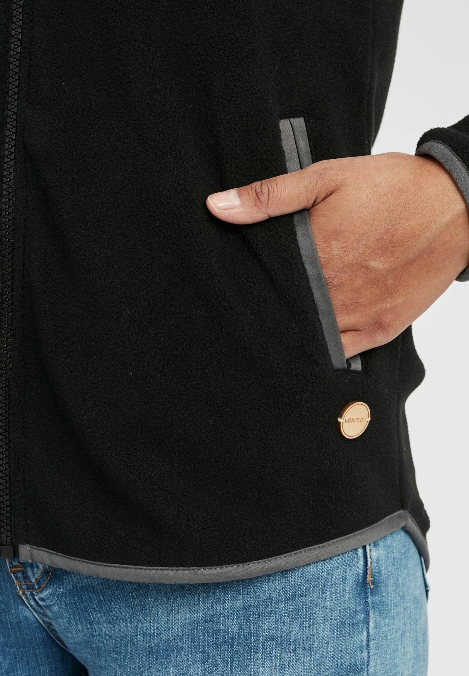 OXMO Oxmalin - Forro Polar - Black 5 OXMO Oxmalin - Forro Polar - Black - Imagen 5