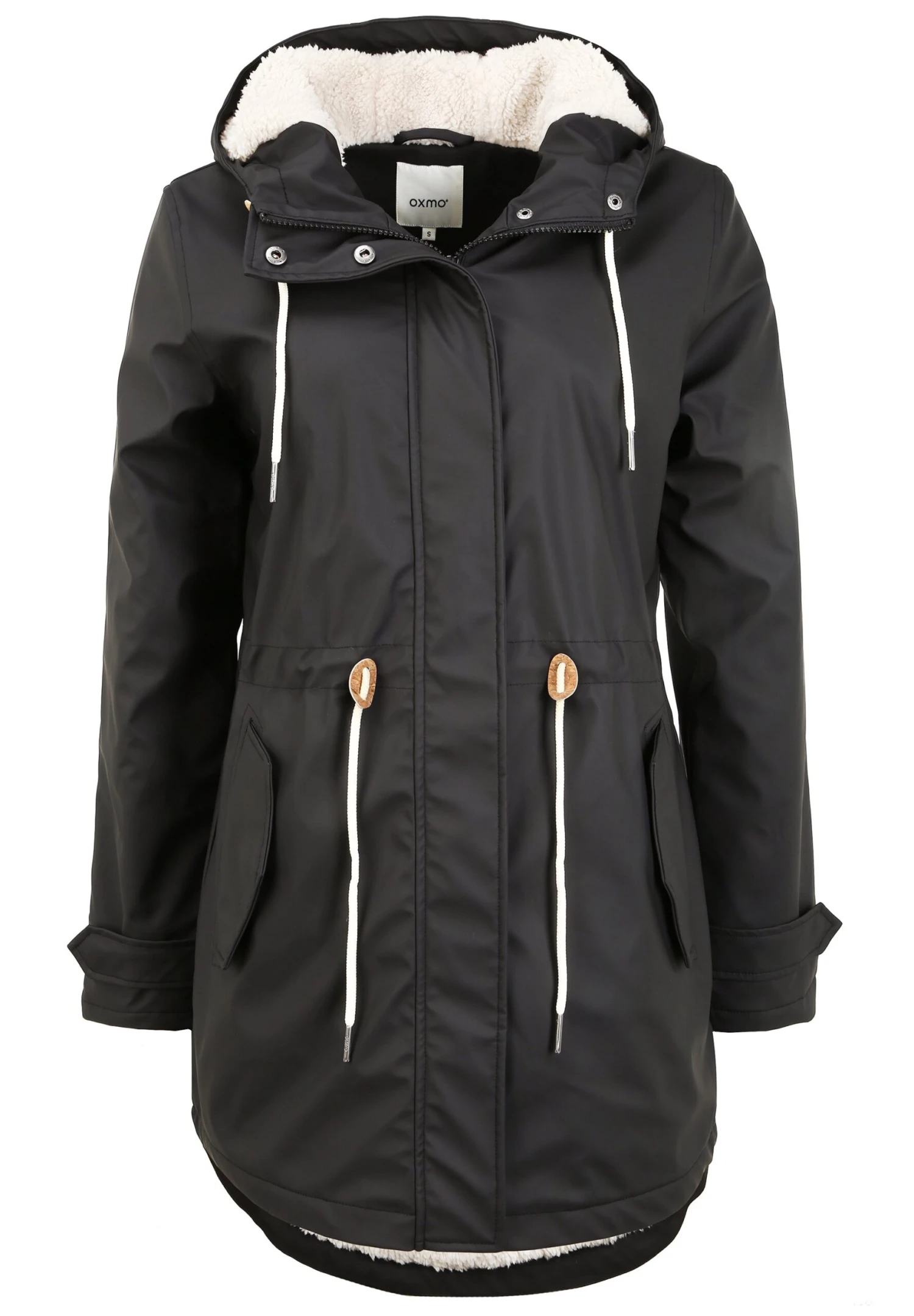 OXMO Oxjolina - Parka - Black 6 OXMO Oxjolina - Parka - Black - Imagen 6