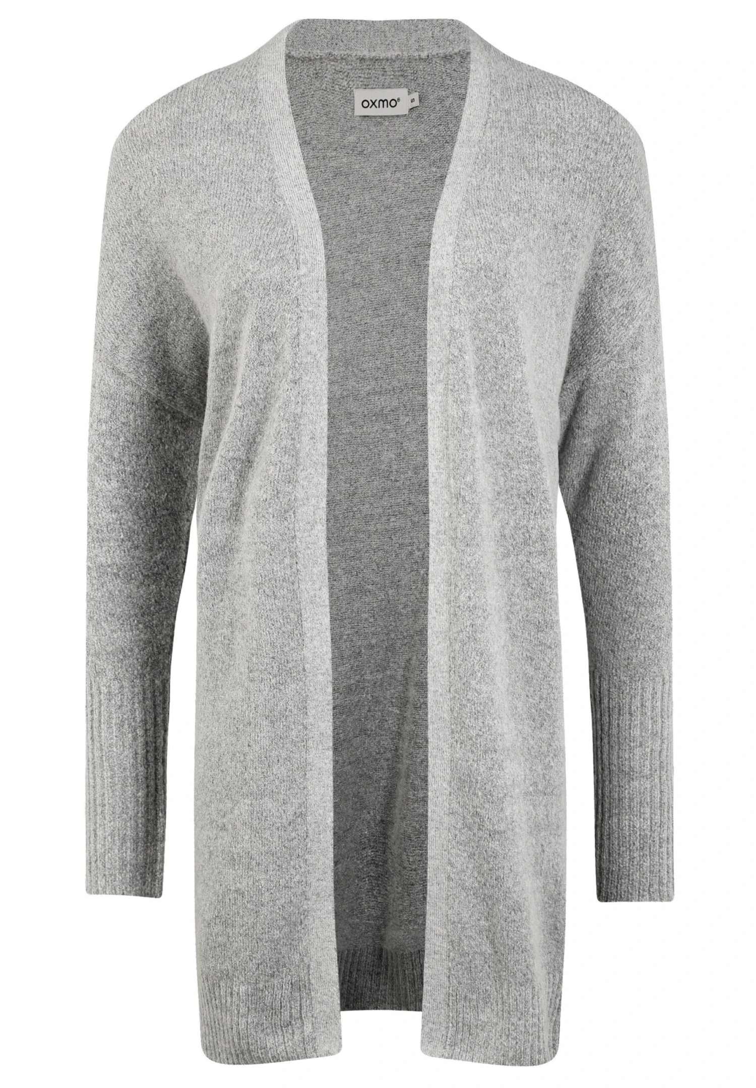 OXMO Oxgisele - Chaqueta De Punto - Light Grey Melange 6 OXMO Oxgisele - Chaqueta De Punto - Light Grey Melange - Imagen 6